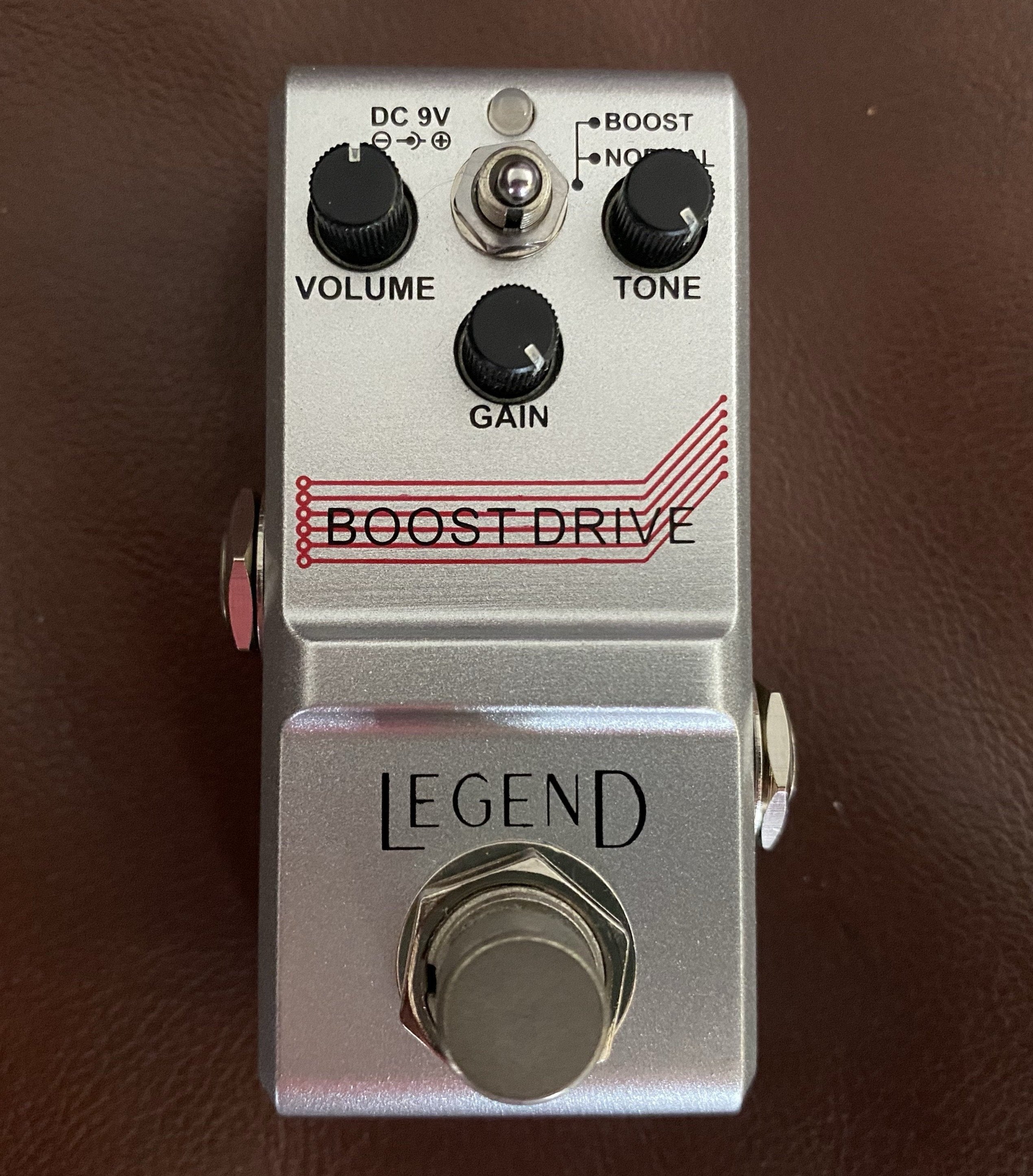 SMJ LEGEND Series Boost Drive Pedal, Accessory for sale at Richards Guitars.