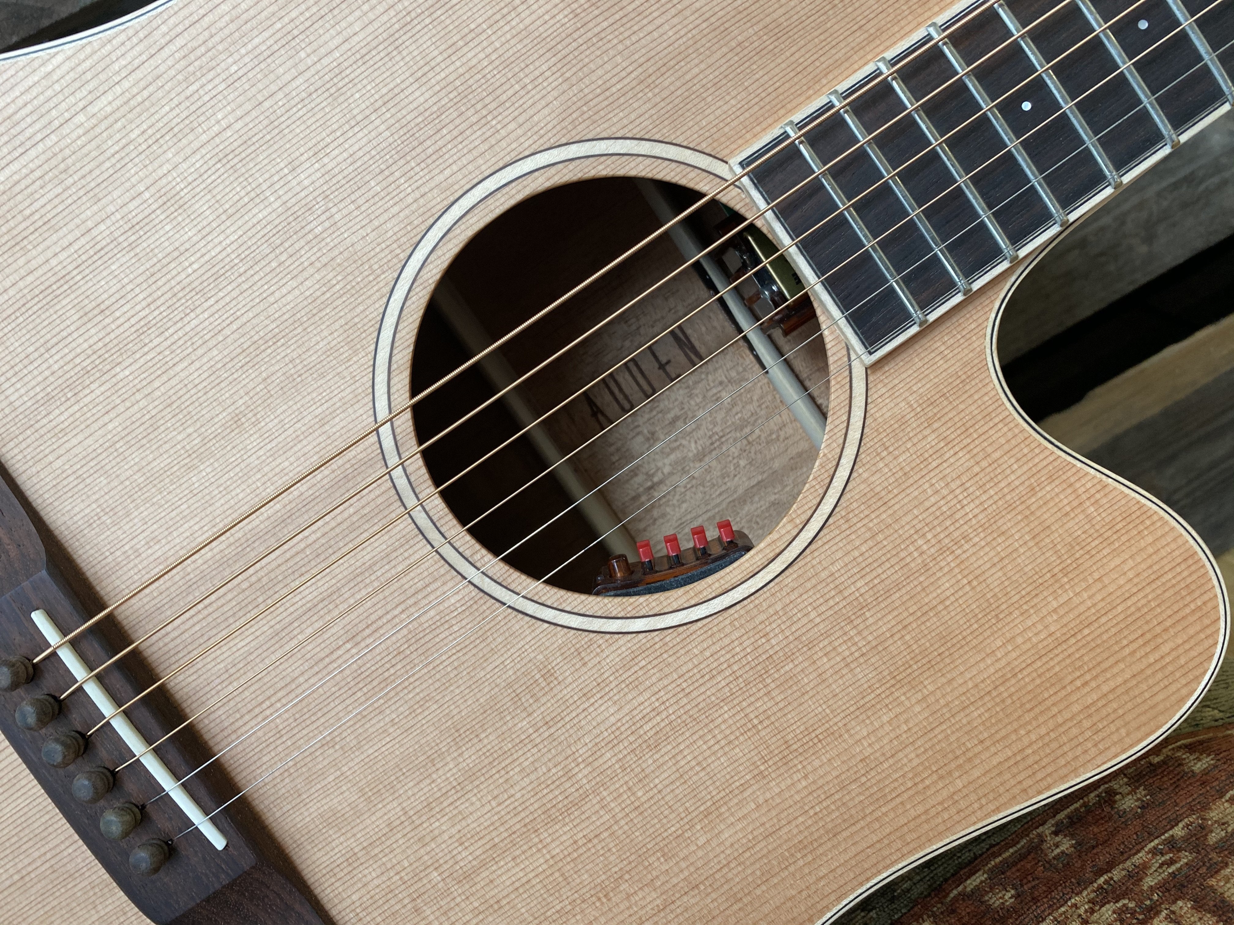 Auden Neo Colton Cutaway., Electro Acoustic Guitar for sale at Richards Guitars.