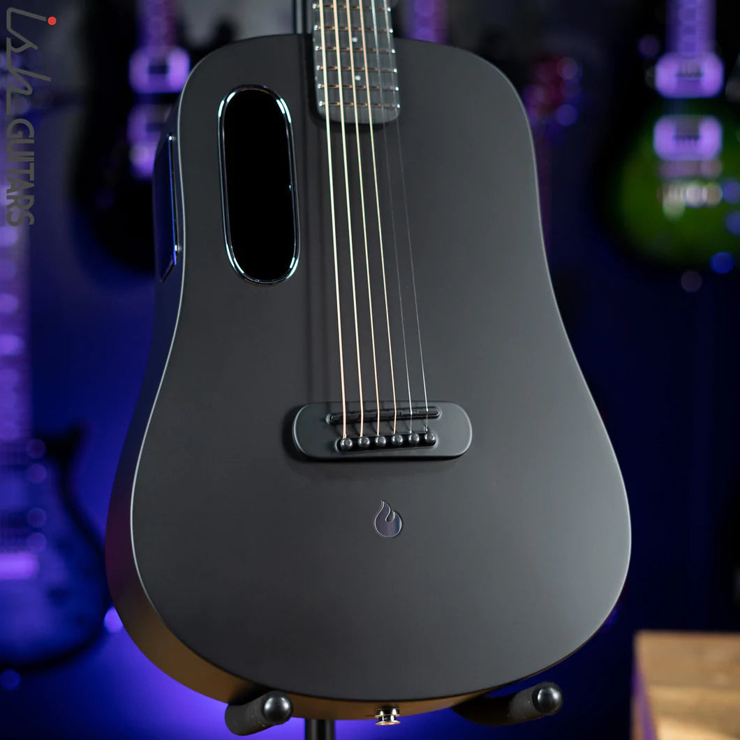 BLUE LAVA TOUCH WITH AIRFLOW BAG MIDNIGHT BLACK-Richards Guitars Of Stratford Upon Avon