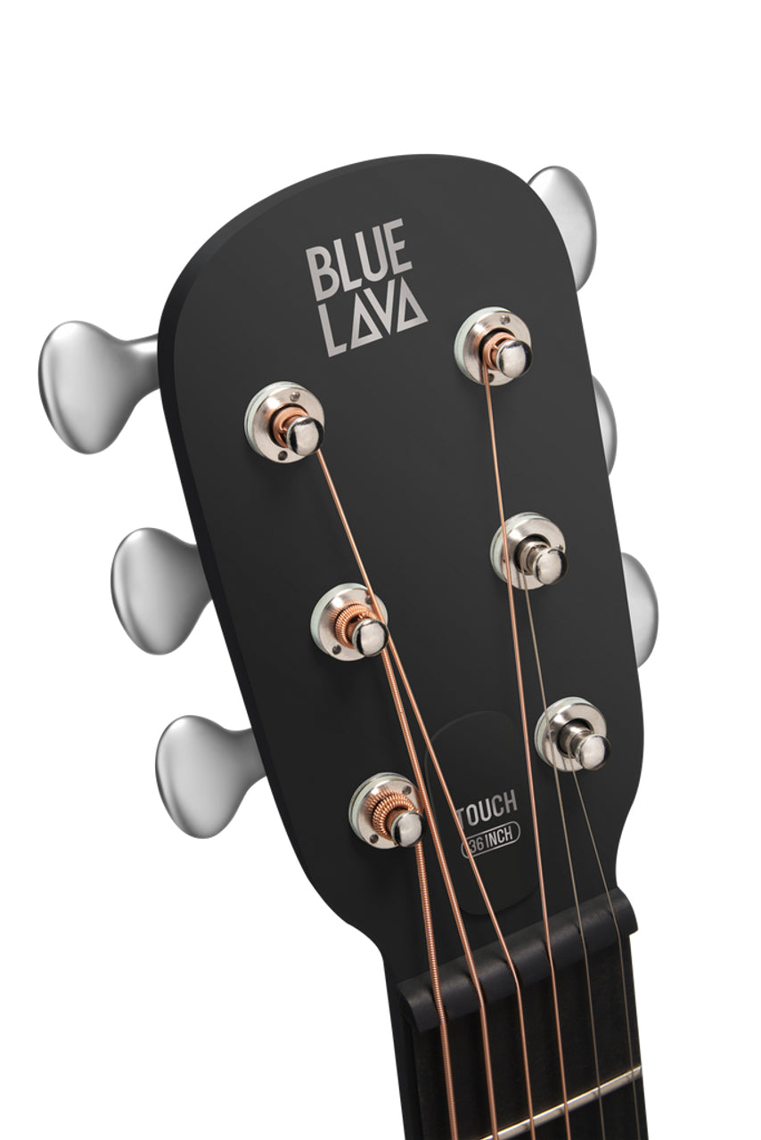 BLUE LAVA TOUCH WITH LITE BAG MIDNIGHT BLACK, Acoustic Guitar for sale at Richards Guitars.