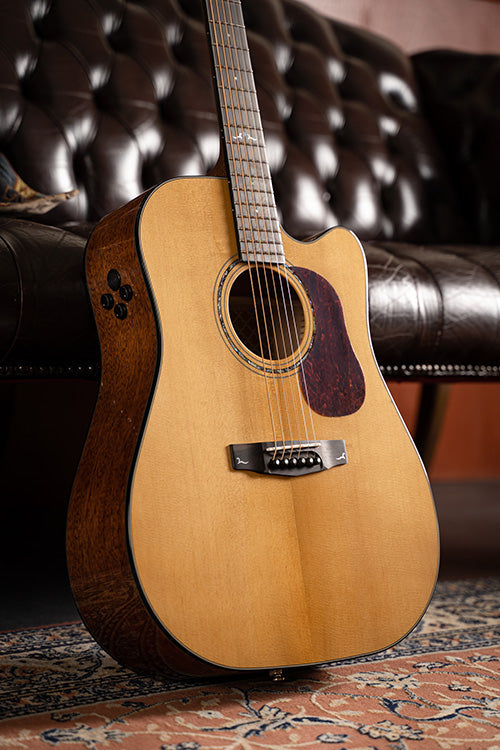 Cort Gold DC6 Natural with Case, Acoustic Guitar for sale at Richards Guitars.