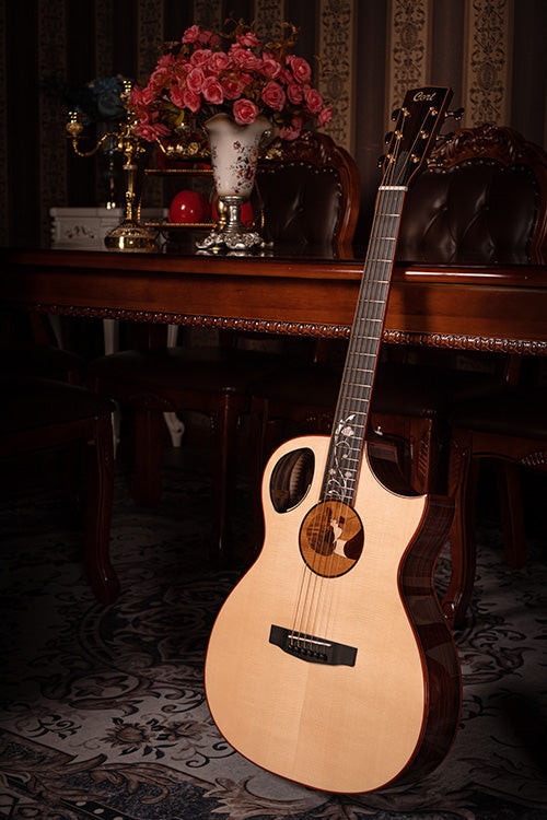 Cort Roselyn Redux Natural with Case, Acoustic Guitar for sale at Richards Guitars.