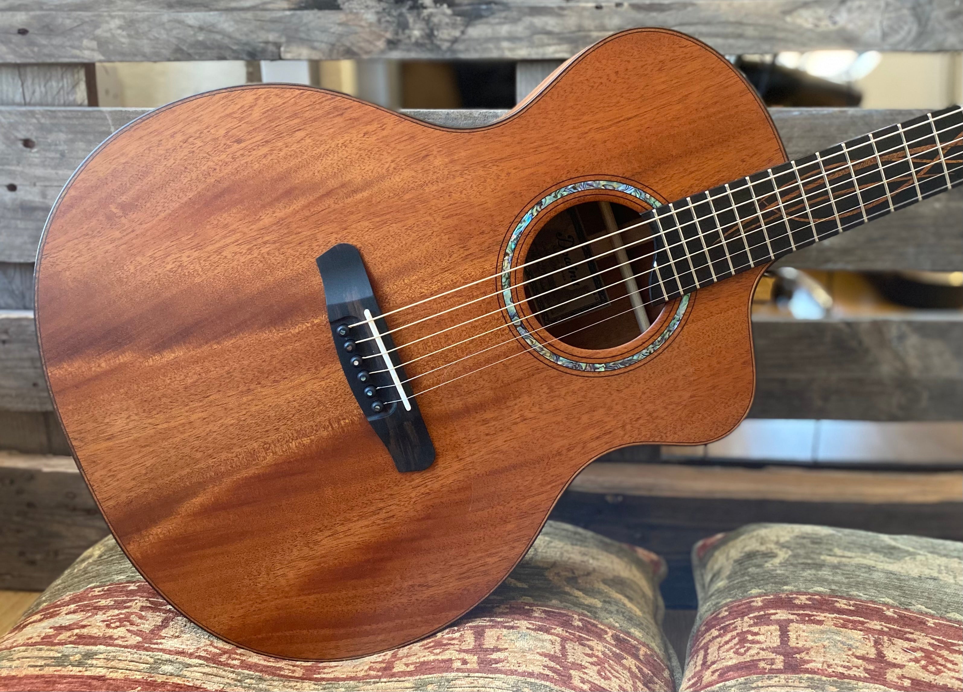 Dowina Tribute To Honduran Mahogany GAC (15+ years old) Limited amount., Acoustic Guitar for sale at Richards Guitars.