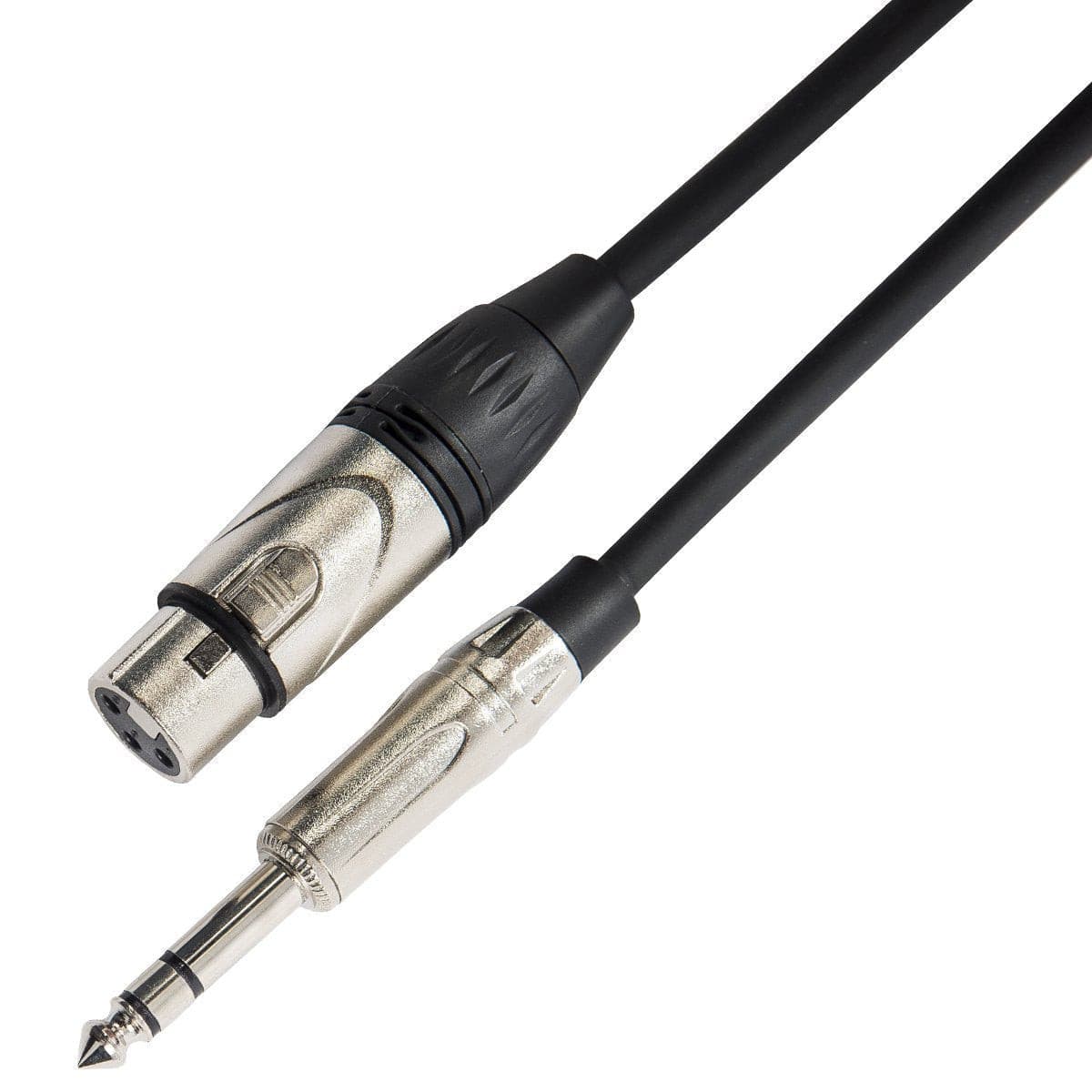 Kinsman Deluxe Stereo Microphone Cable - 10ft/3m, Cables, Microphones & Headphones for sale at Richards Guitars.