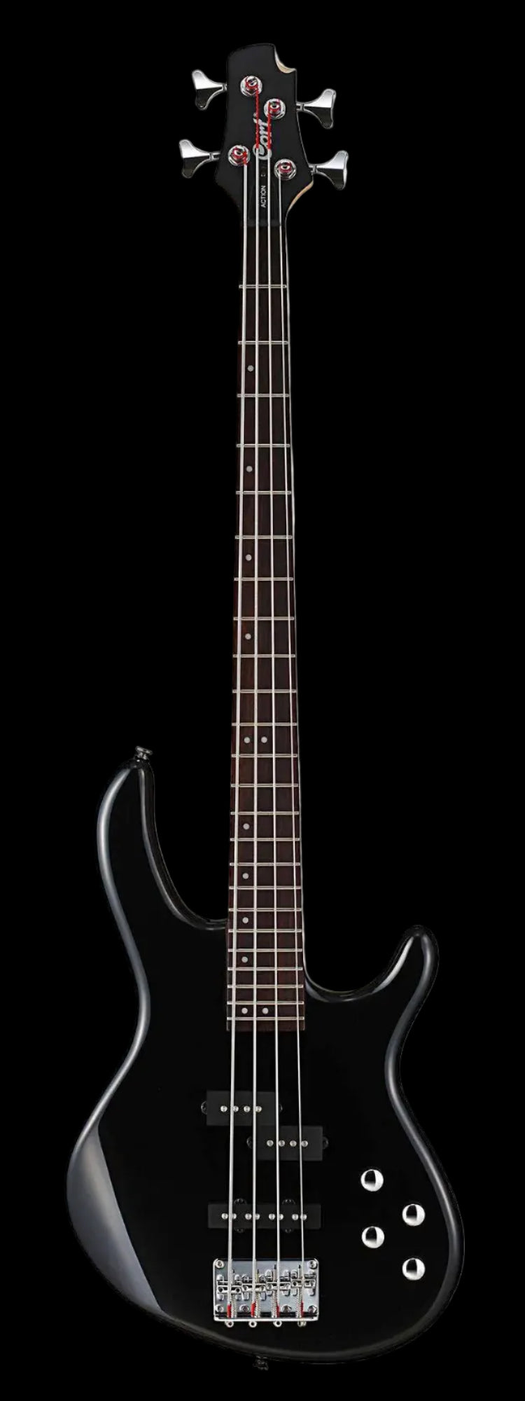 Cort Action Bass Plus Black - Richards Guitars Of Stratford Upon Avon