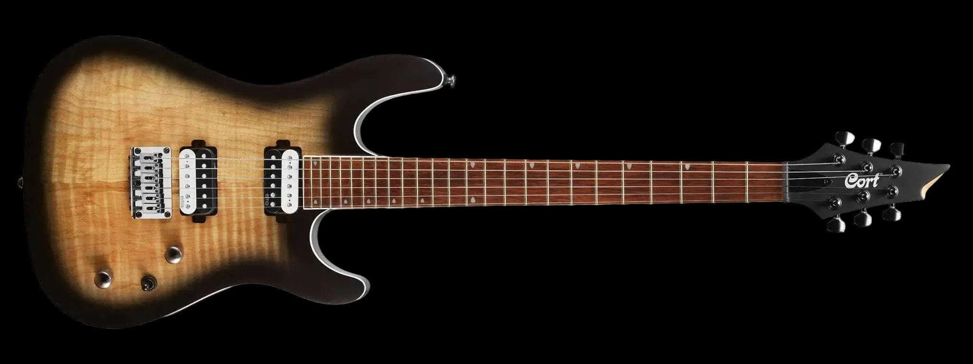 Cort KX300 Open Pore Raw Burst - Richards Guitars Of Stratford Upon Avon