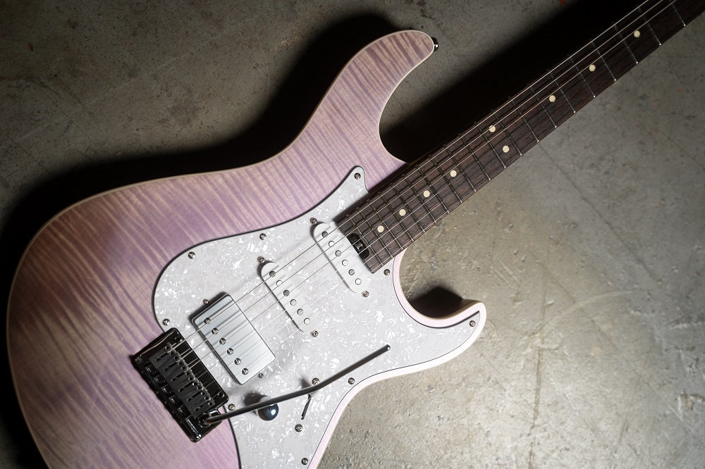 Cort G280 Select Trans Chameleon Purple, Electric Guitar for sale at Richards Guitars.