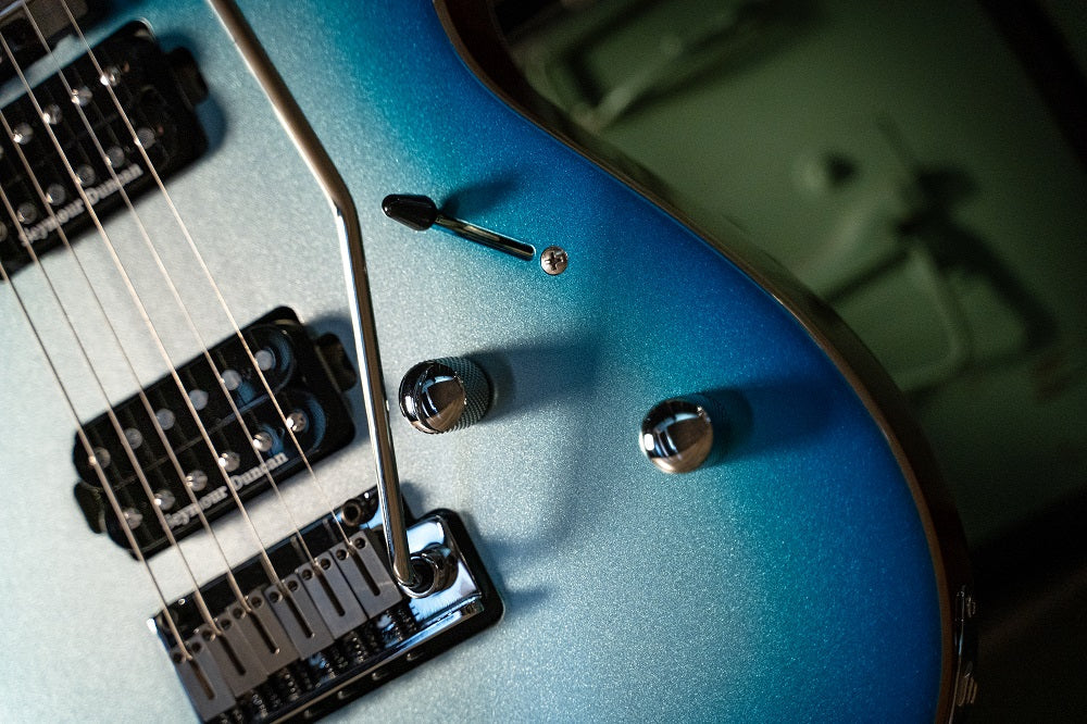 Cort G300 Glam Polar Ice Metallic Blue, Electric Guitar for sale at Richards Guitars.