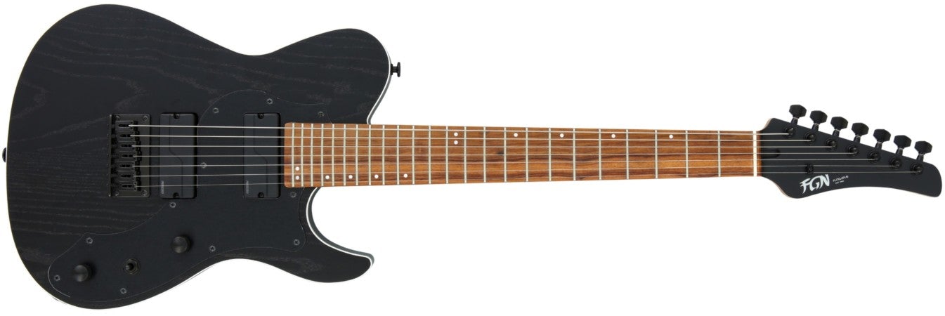 FGN J Standard Iliad JIL72ASHDER, Open Pore Black With Gig Bag, Electric Guitar for sale at Richards Guitars.