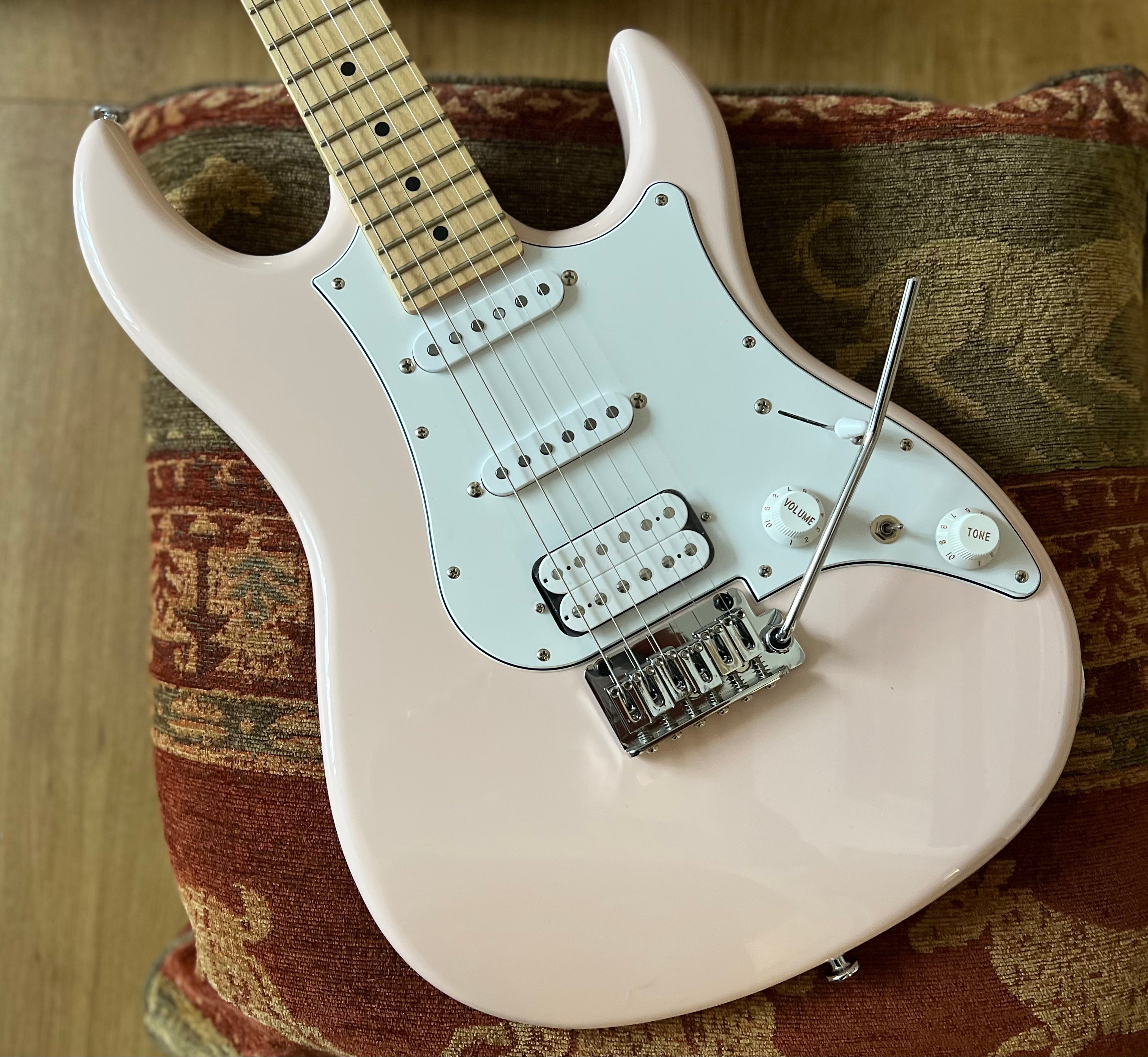 FGN J Standard Odyssey  JOS2TDM, Shell Pink With Gig Bag, Electric Guitar for sale at Richards Guitars.