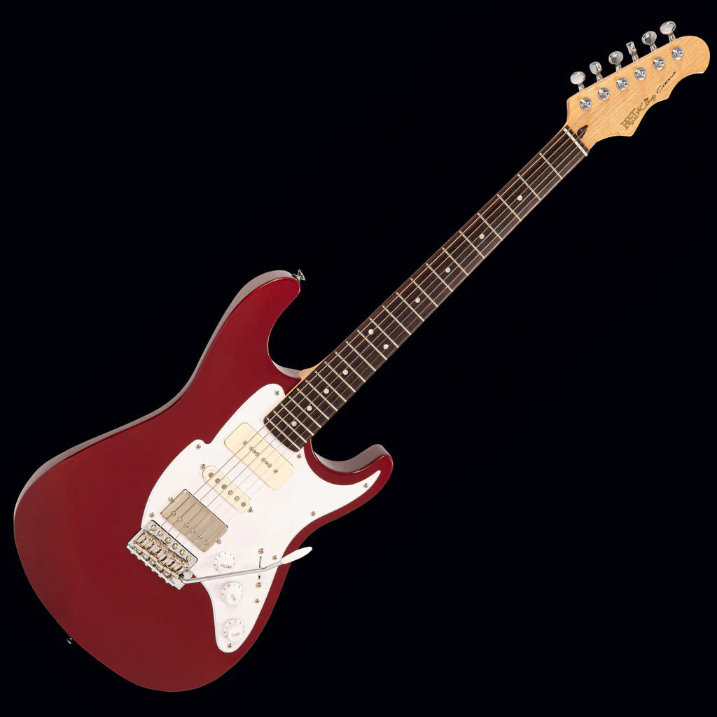 FRET KING CORONA CUSTOM GUITAR - CANDY APPLE RED  (Includes Our £85 Pro Setup Free), Electric Guitar for sale at Richards Guitars.