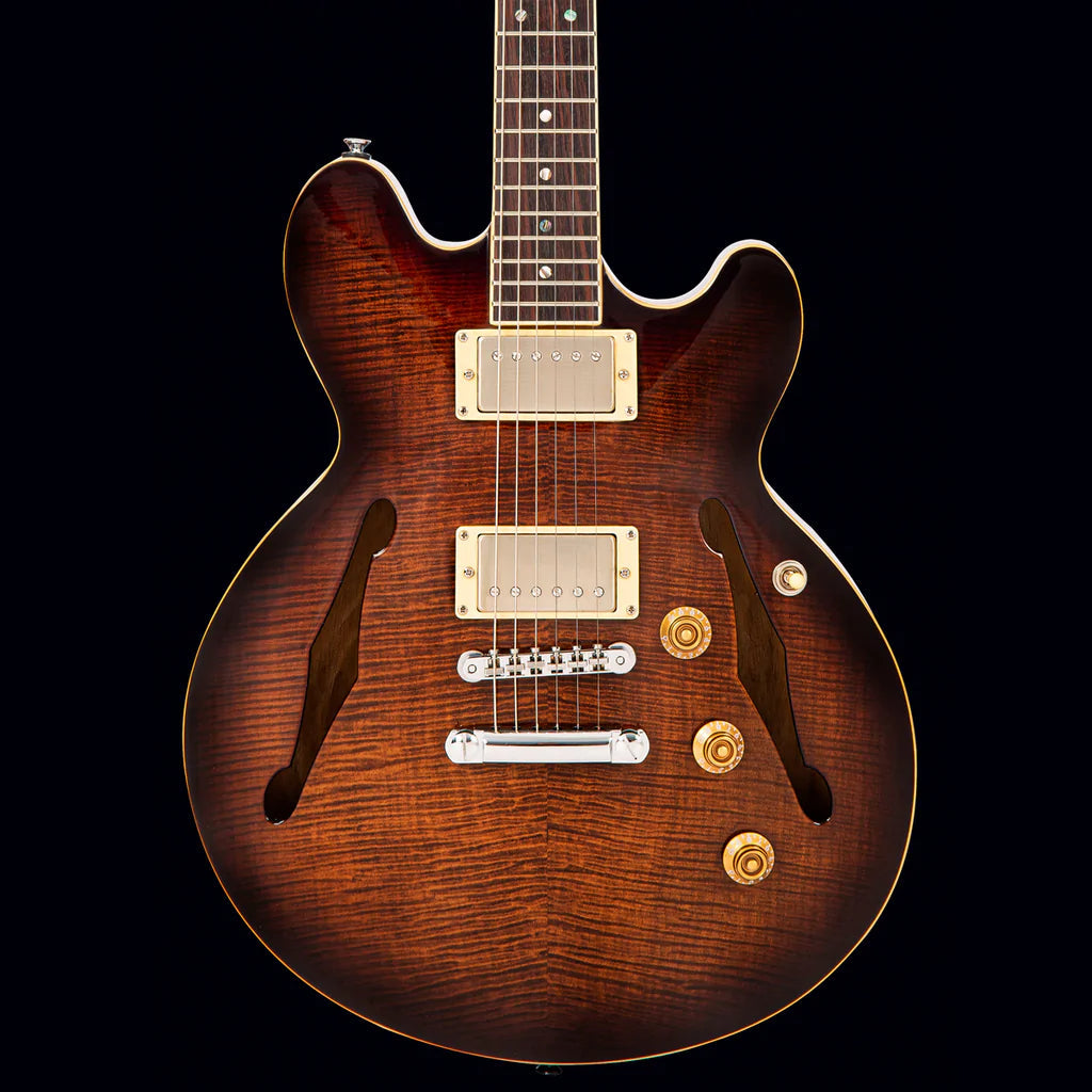 FRET KING ELISE CUSTOM - WALNUT  (Includes Our £85 Pro Setup Free), Electric Guitar for sale at Richards Guitars.