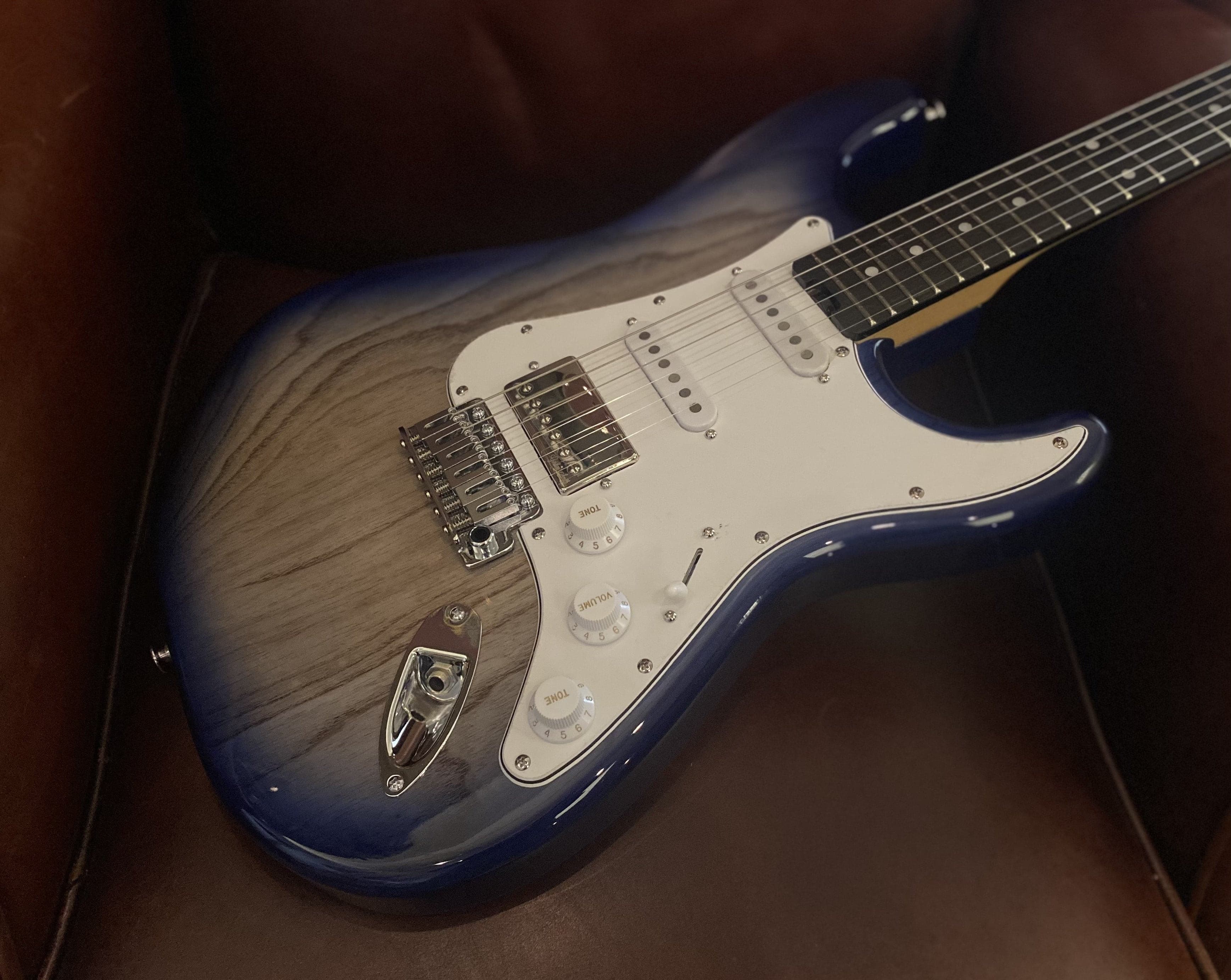 Gordon Smith Classic Blue Burst Custom, Electric Guitar for sale at Richards Guitars.