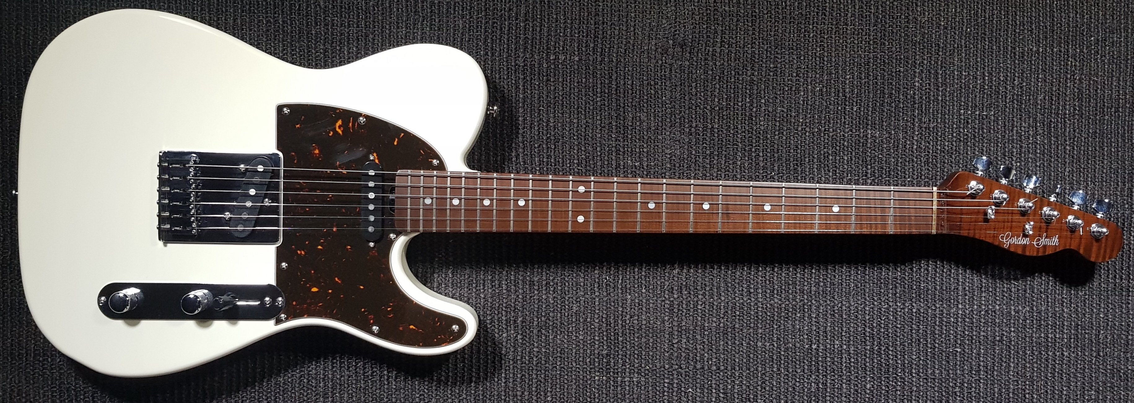 Gordon Smith Classic T - White With Chocolate Roast Maple Neck, Electric Guitar for sale at Richards Guitars.