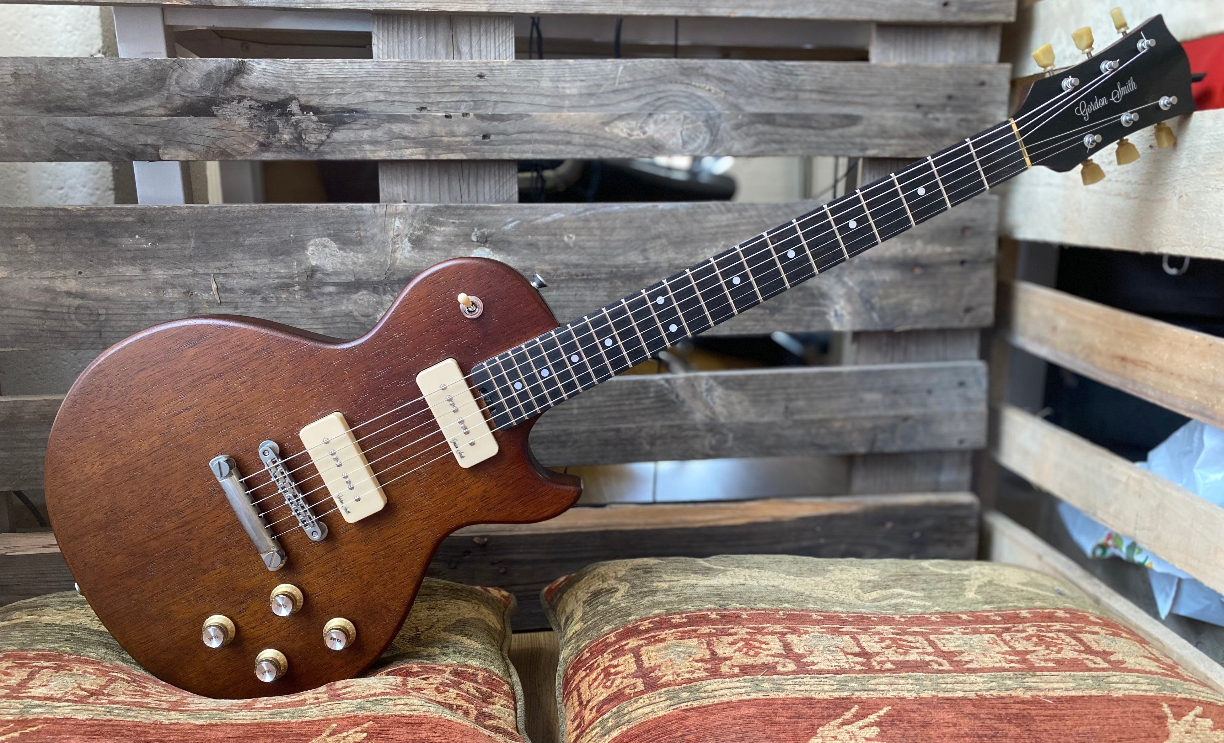 Gordon Smith GS2 Korina Open Pore Custom, Electric Guitar for sale at Richards Guitars.