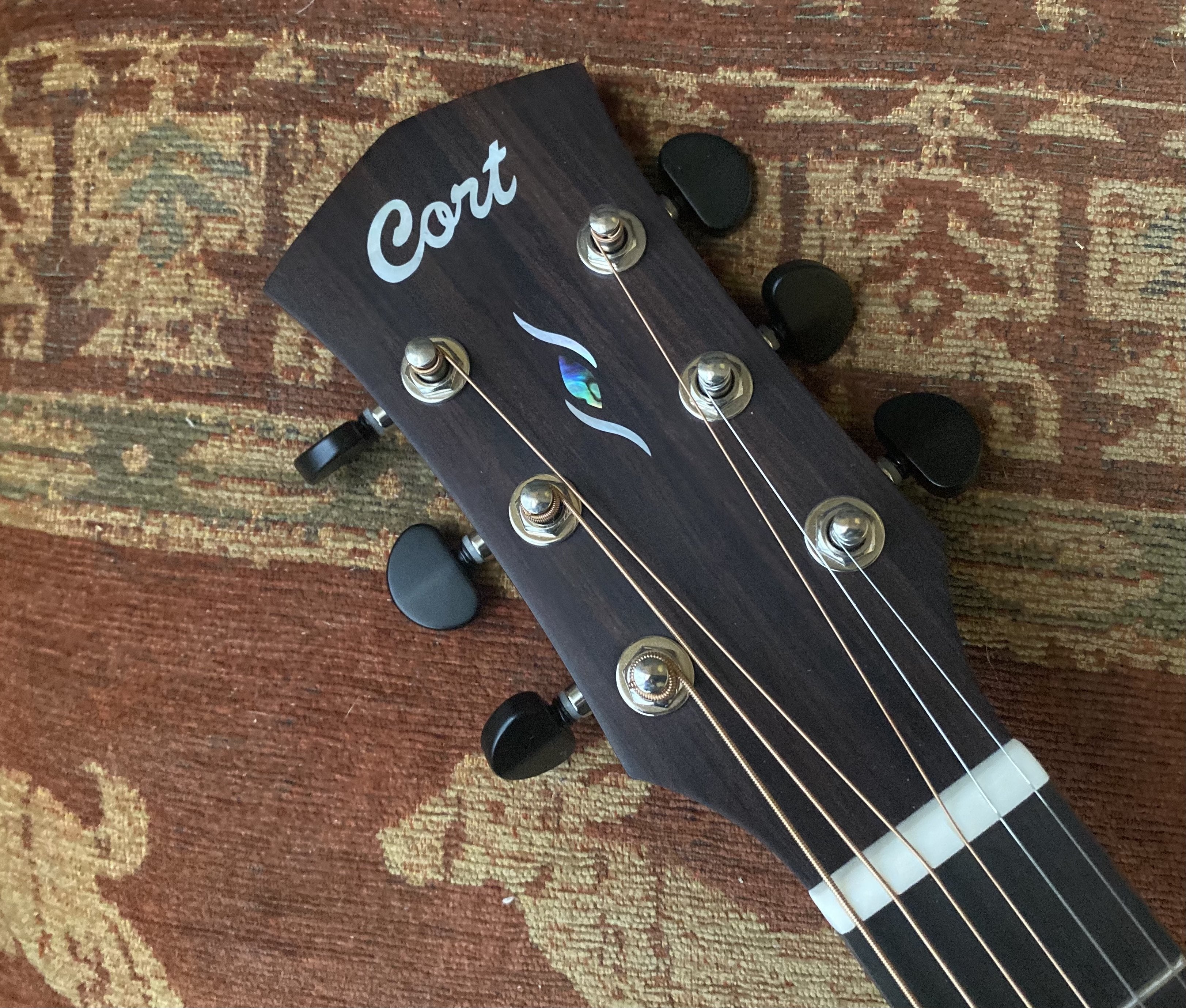 Cort Core-OC Mahogany All Solid Wood Electro Acoustic Guitar, Electro Acoustic Guitar for sale at Richards Guitars.