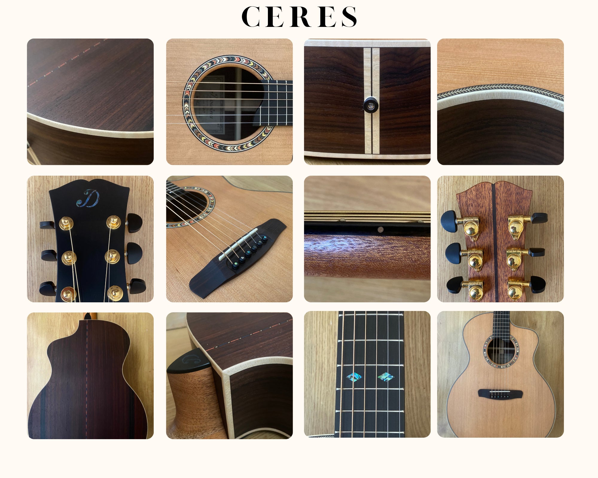 Dowina Rosewood (Ceres) GAC-S Stage Pro Element, Electro Acoustic Guitar for sale at Richards Guitars.