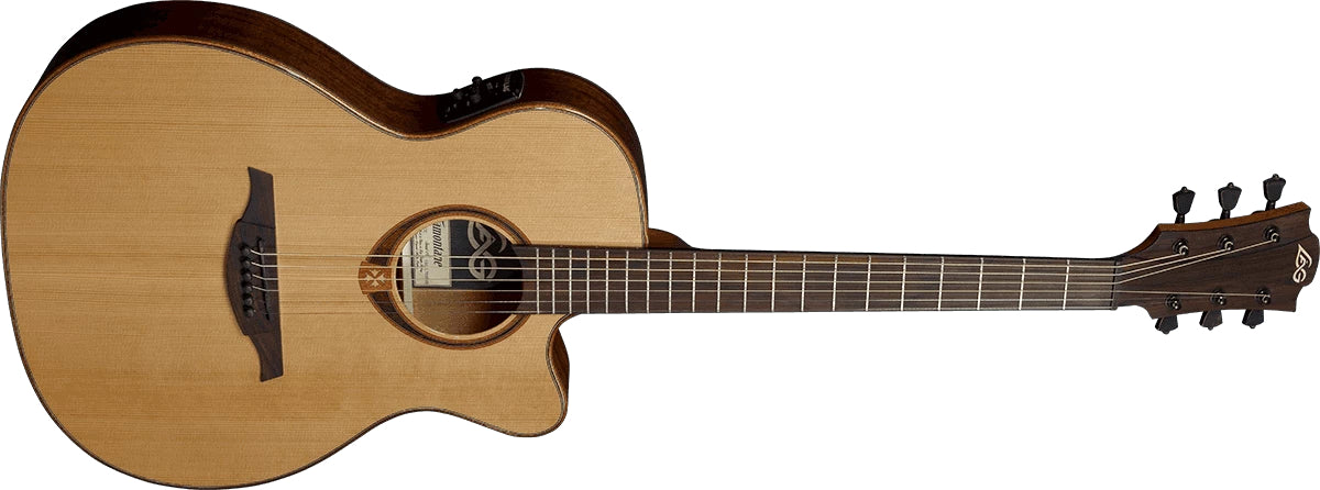 LAG TRAMONTANE 118 T118ACE AUDITORIUM CUTAWAY ELECTRO, Electro Acoustic Guitar for sale at Richards Guitars.