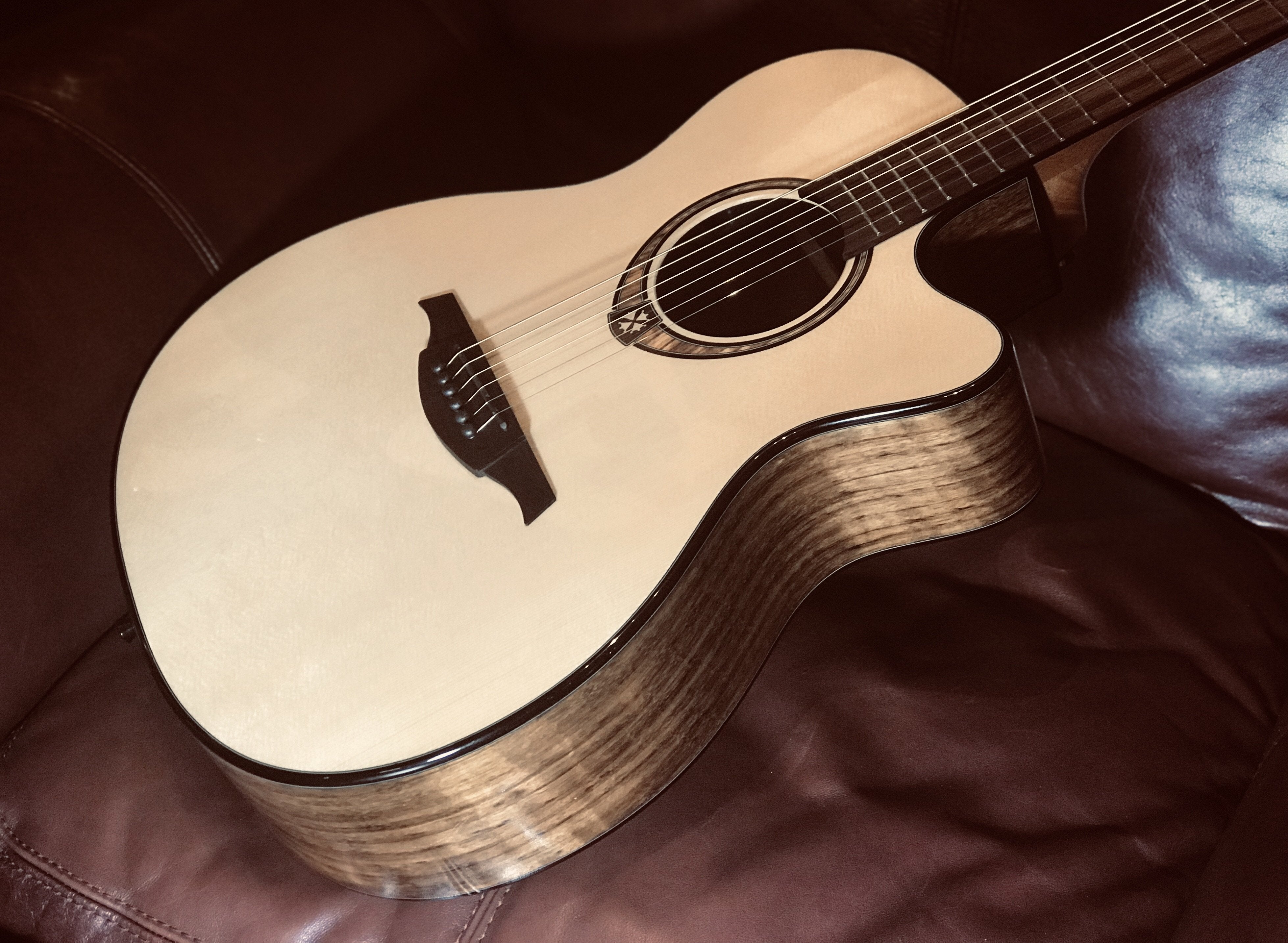 LAG TRAMONTANE 318 T318ACE AUDITORIUM CUTAWAY ELECTRO, Electro Acoustic Guitar for sale at Richards Guitars.
