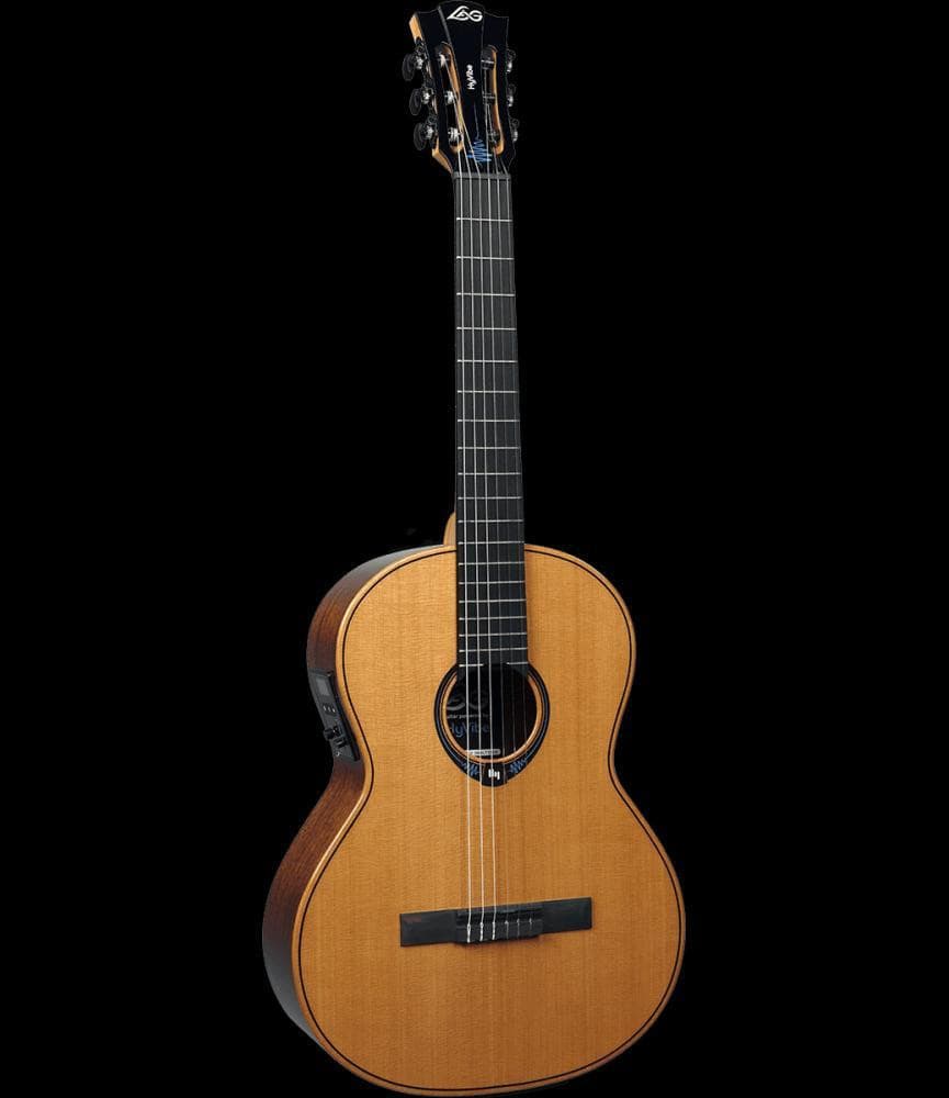 LAG Hyvibe Electro Classical CHV15E, Electro Nylon Strung Guitar for sale at Richards Guitars.