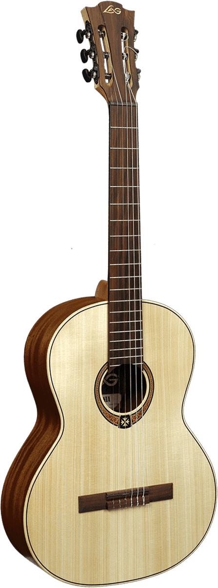 LAG OCCITANIA 70 OCL70 LEFTY CLASSICAL SPRUCE 4/4, Nylon Strung Guitar for sale at Richards Guitars.