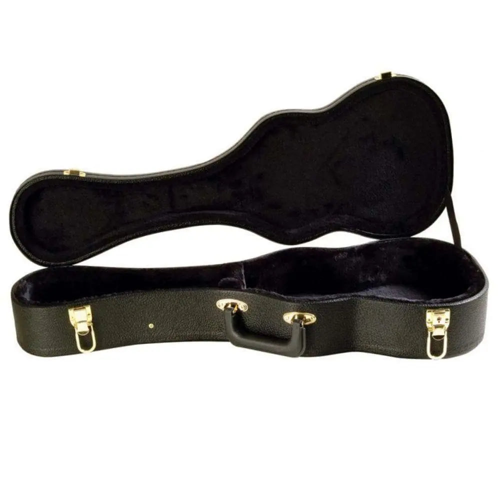 On Stage Hardshell Case ~ Tenor Ukulele ~ Black - Richards Guitars Of Stratford Upon Avon