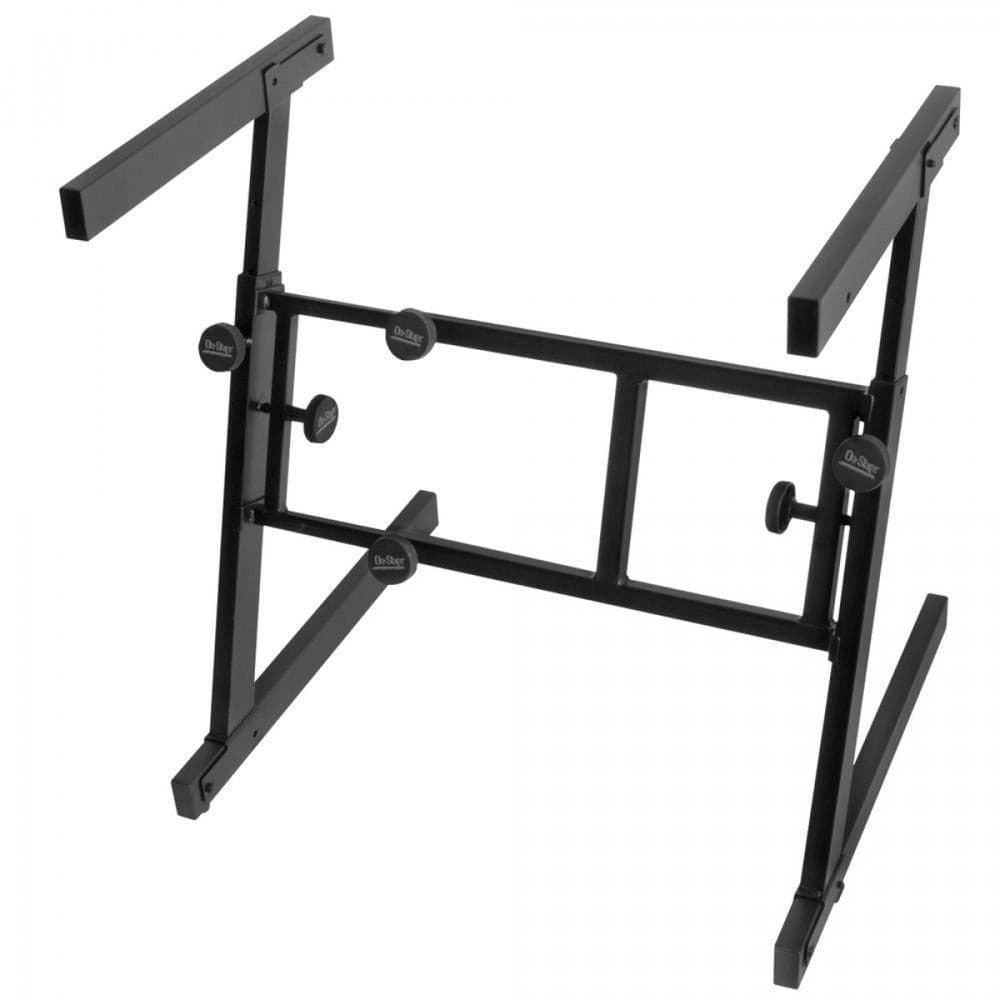 On-Stage Pro Heavy-Duty Folding-Z Keyboard Stand,  for sale at Richards Guitars.
