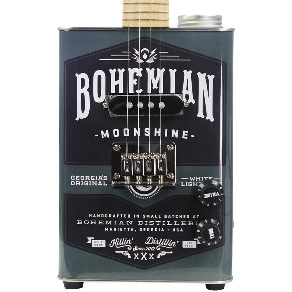 Bohemian Oil Can Ukulele ~ Moonshine, Ukulele for sale at Richards Guitars.