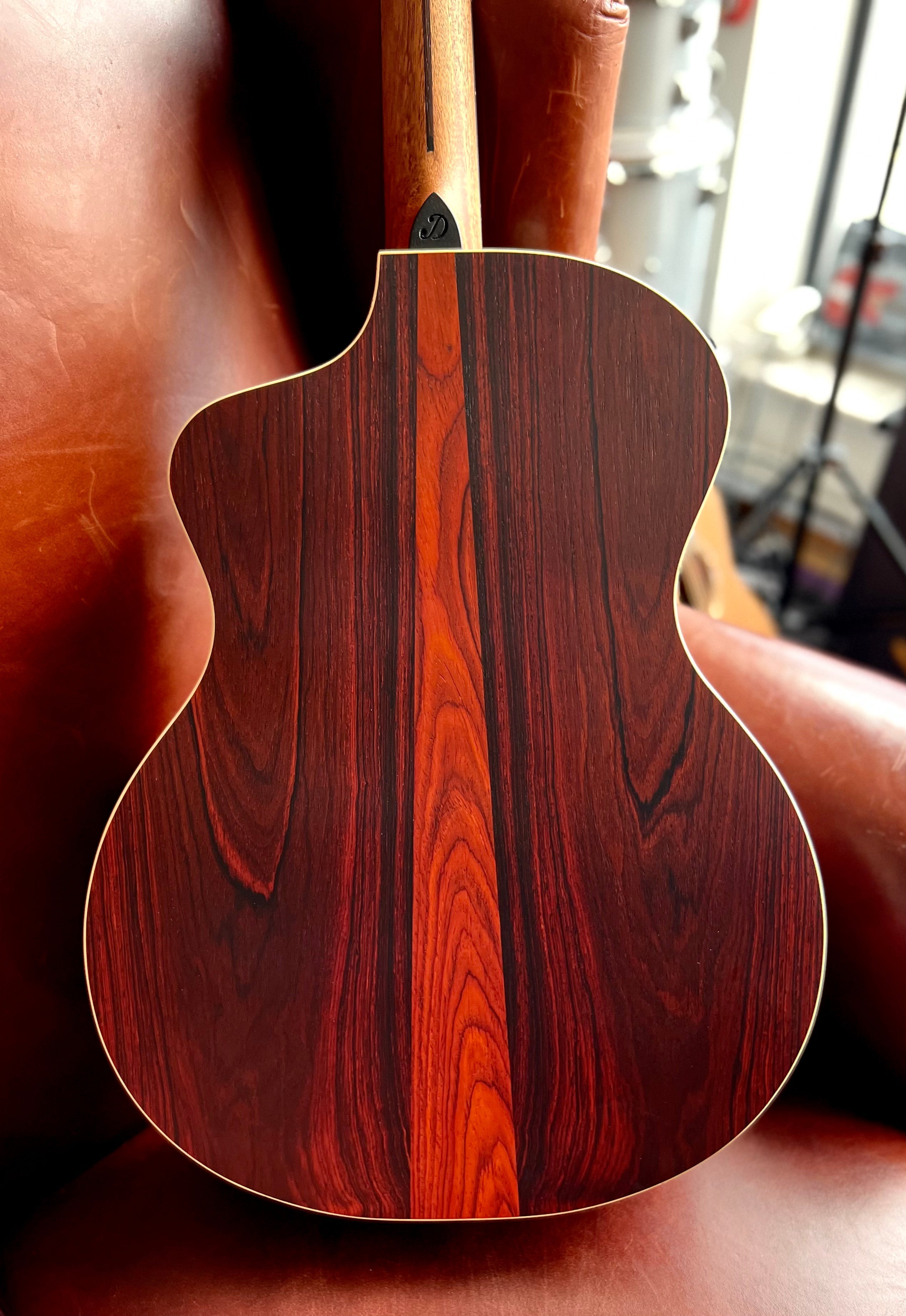Dowina Cocobolo III Trio Plate GAC Deluxe (Torrified Swiss Moon Spruce), Acoustic Guitar for sale at Richards Guitars.