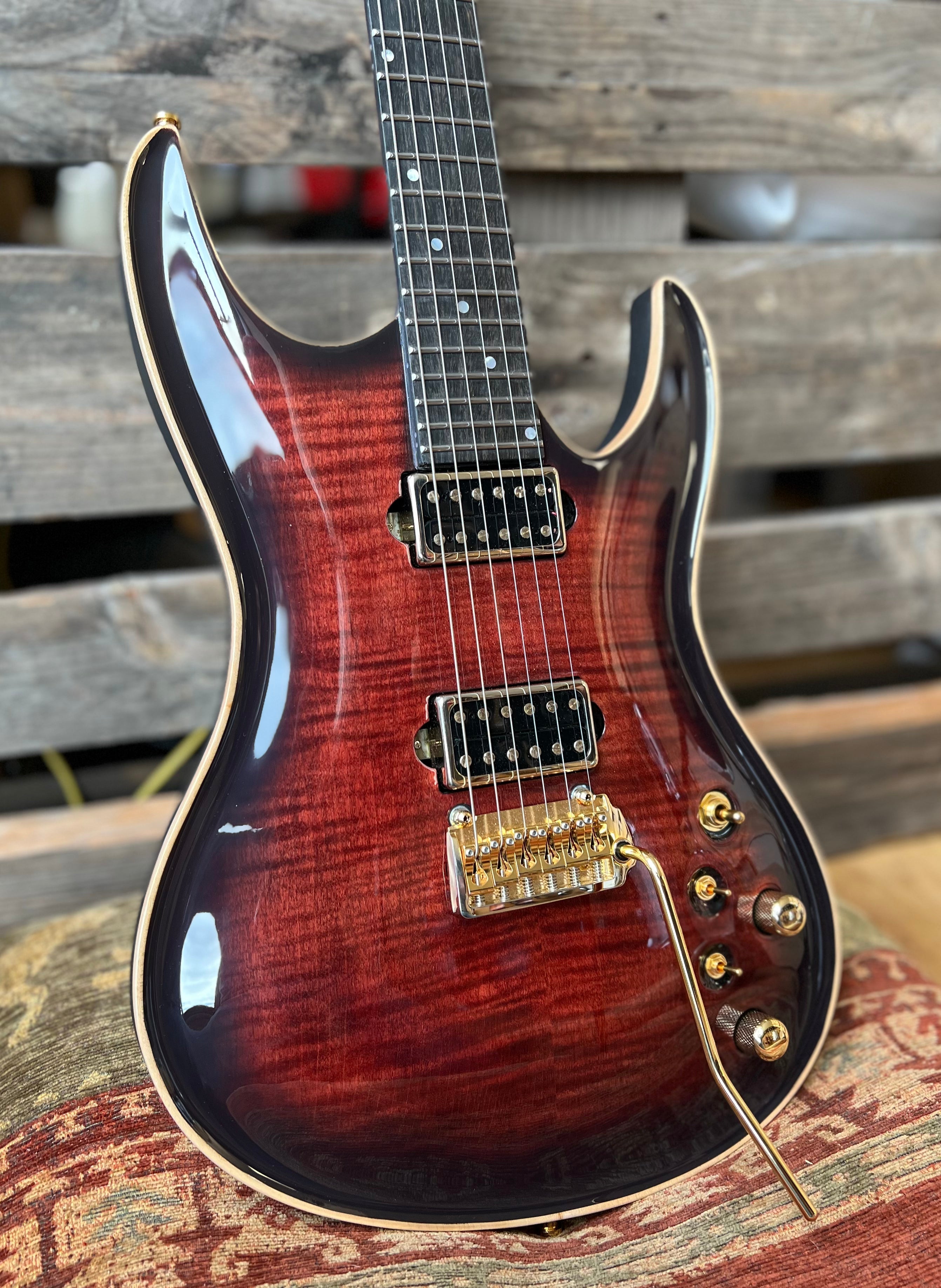 Valenti Nebula Carved, Electric Guitar for sale at Richards Guitars.