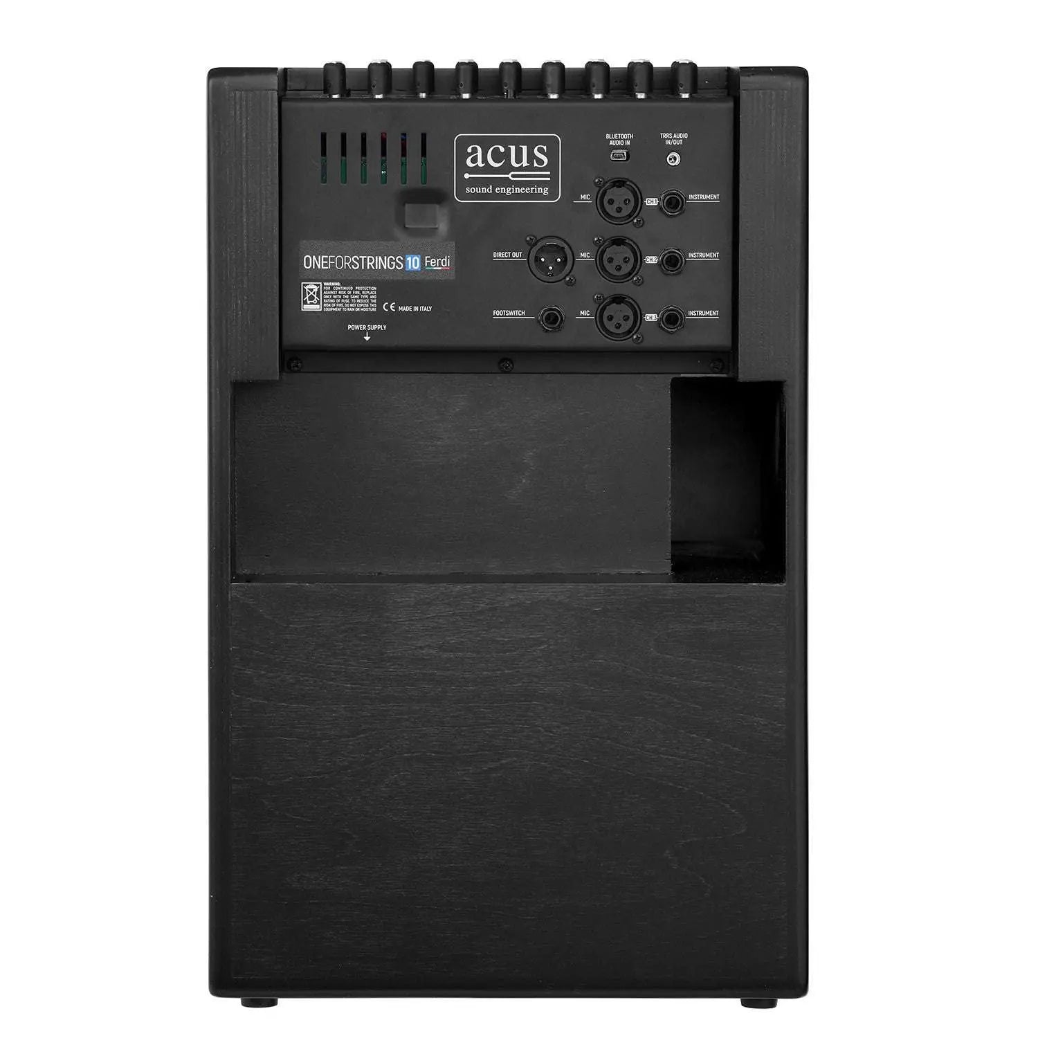 ACUS ONEFORSTRINGS 10 FERDI Black - Richards Guitars Of Stratford Upon Avon