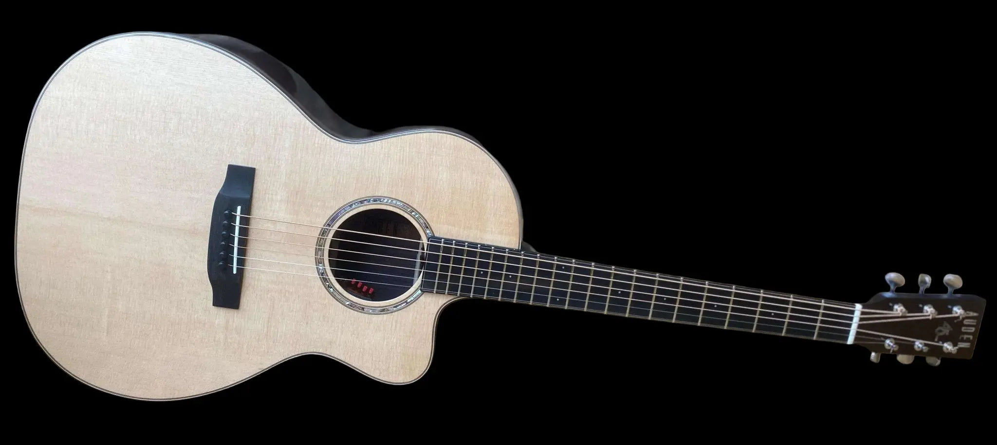 Auden Artist 45 Chester Cutaway Spruce/Rosewood Cutaway. (Free Brad Clarke supernatural system) - Richards Guitars Of Stratford Upon Avon