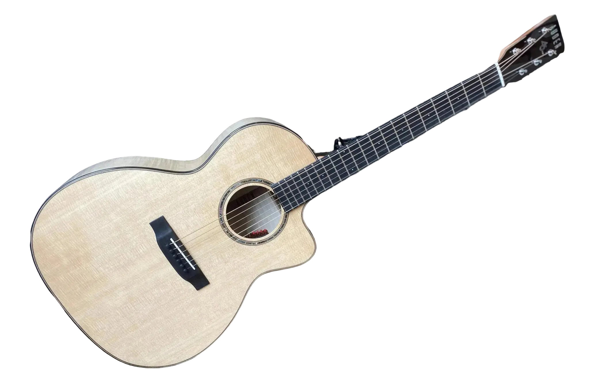 Auden Artist 45 Chester Maple Cutaway. - Richards Guitars Of Stratford Upon Avon