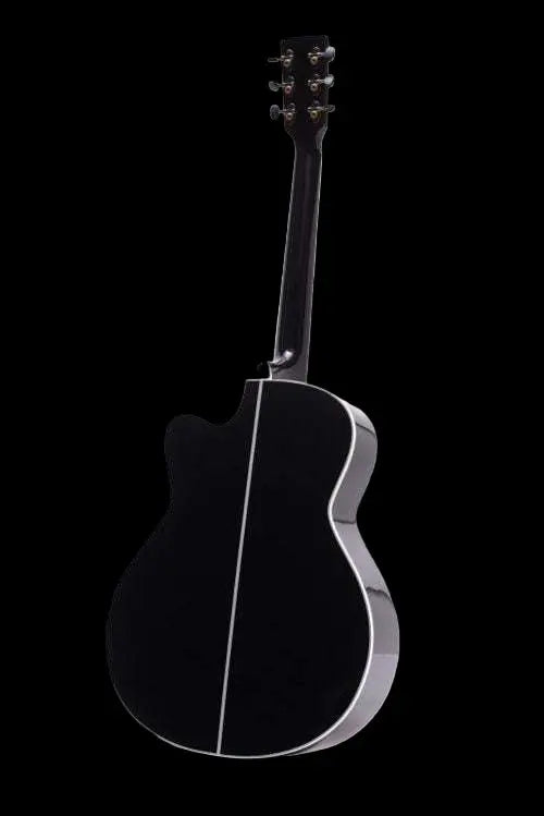 Auden Austin Black Series Spruce Mahogany Cutaway Electro Acoustic Guitar - Richards Guitars Of Stratford Upon Avon
