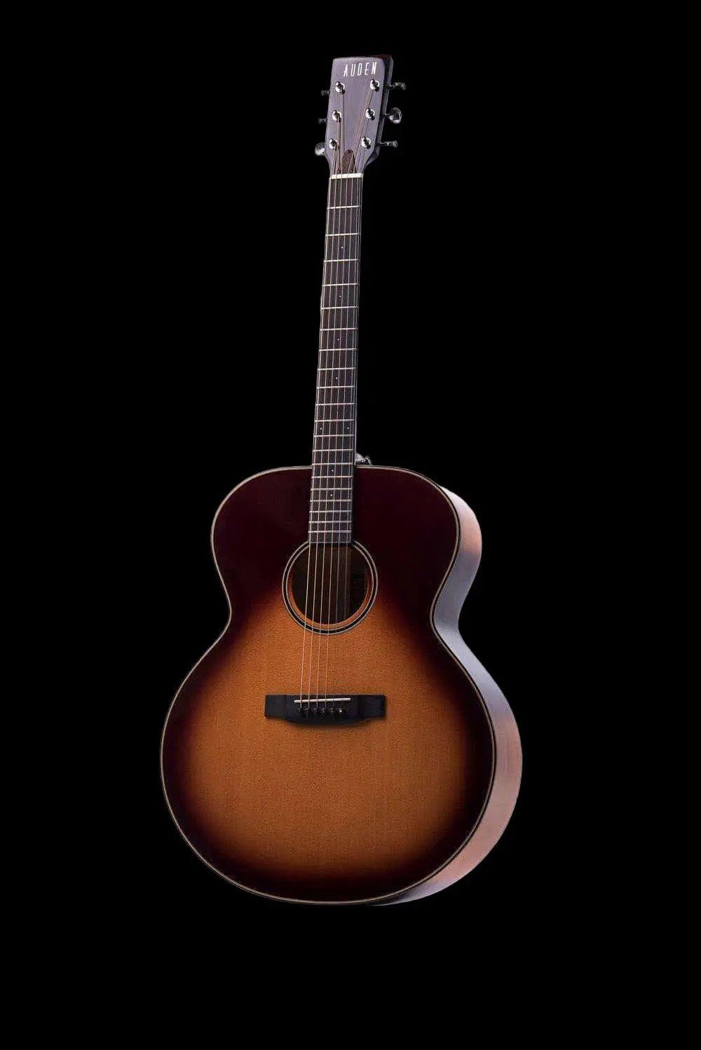 Auden Golden Sunburst Grace Jumbo. - Richards Guitars Of Stratford Upon Avon