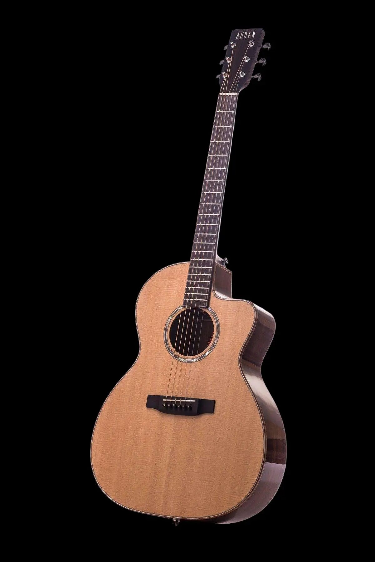 AUDEN MAHOGANY SERIES - CHESTER SPRUCE CUTAWAY - Richards Guitars Of Stratford Upon Avon