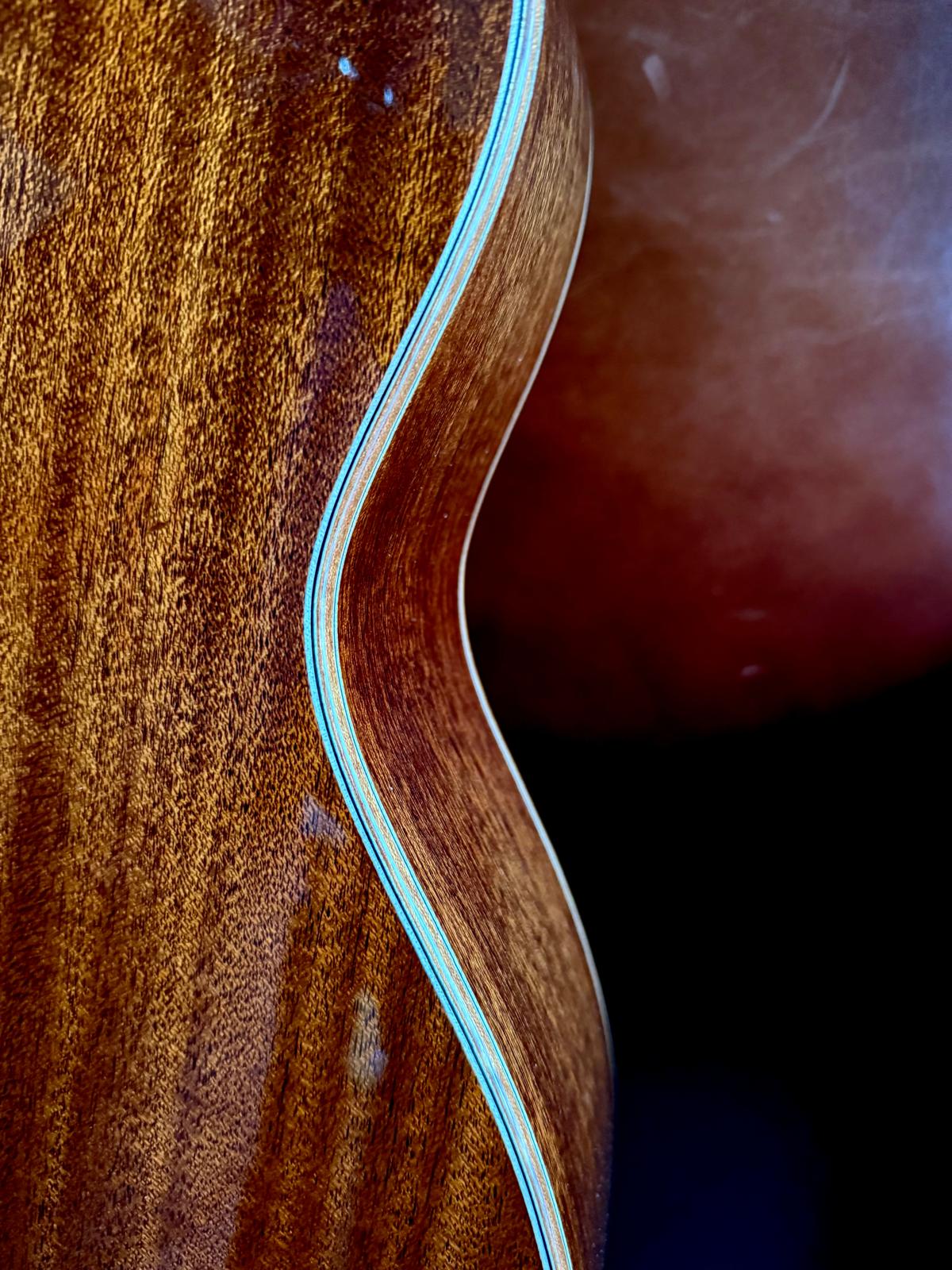 Auden Mahogany Series Julia Short Scale Electro Acoustic Guitar w' £225 Custom Pro Setup & Back Up Service Included - Richards Guitars Of Stratford Upon Avon