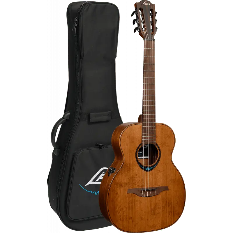 Bluewave 2 Nylon Brown - Travel Electro - Richards Guitars Of Stratford Upon Avon