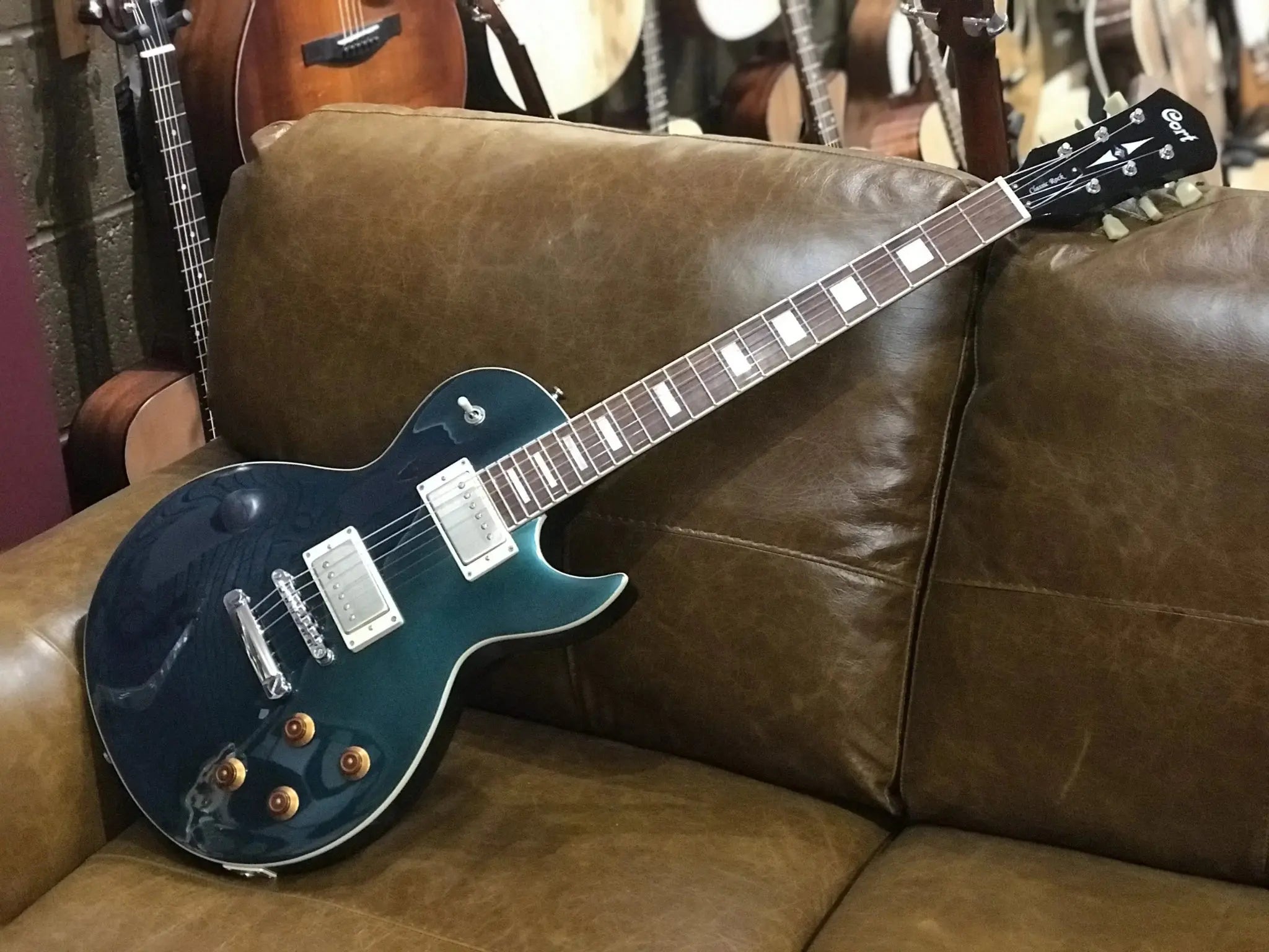 Cort CR200 Flip Blue - Richards Guitars Of Stratford Upon Avon