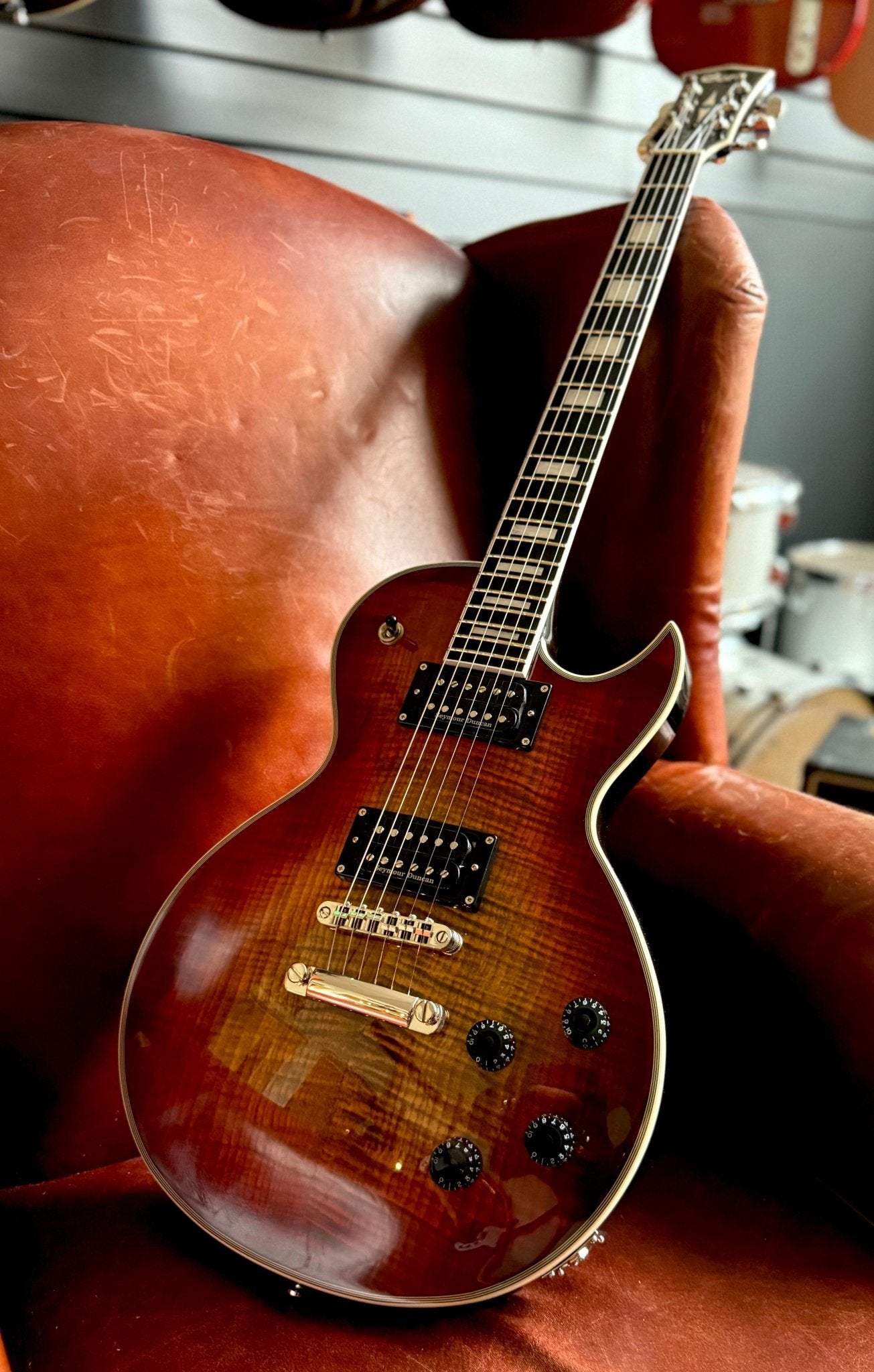 Cort CR300 Deluxe Flaming Burst - Richards Guitars Of Stratford Upon Avon