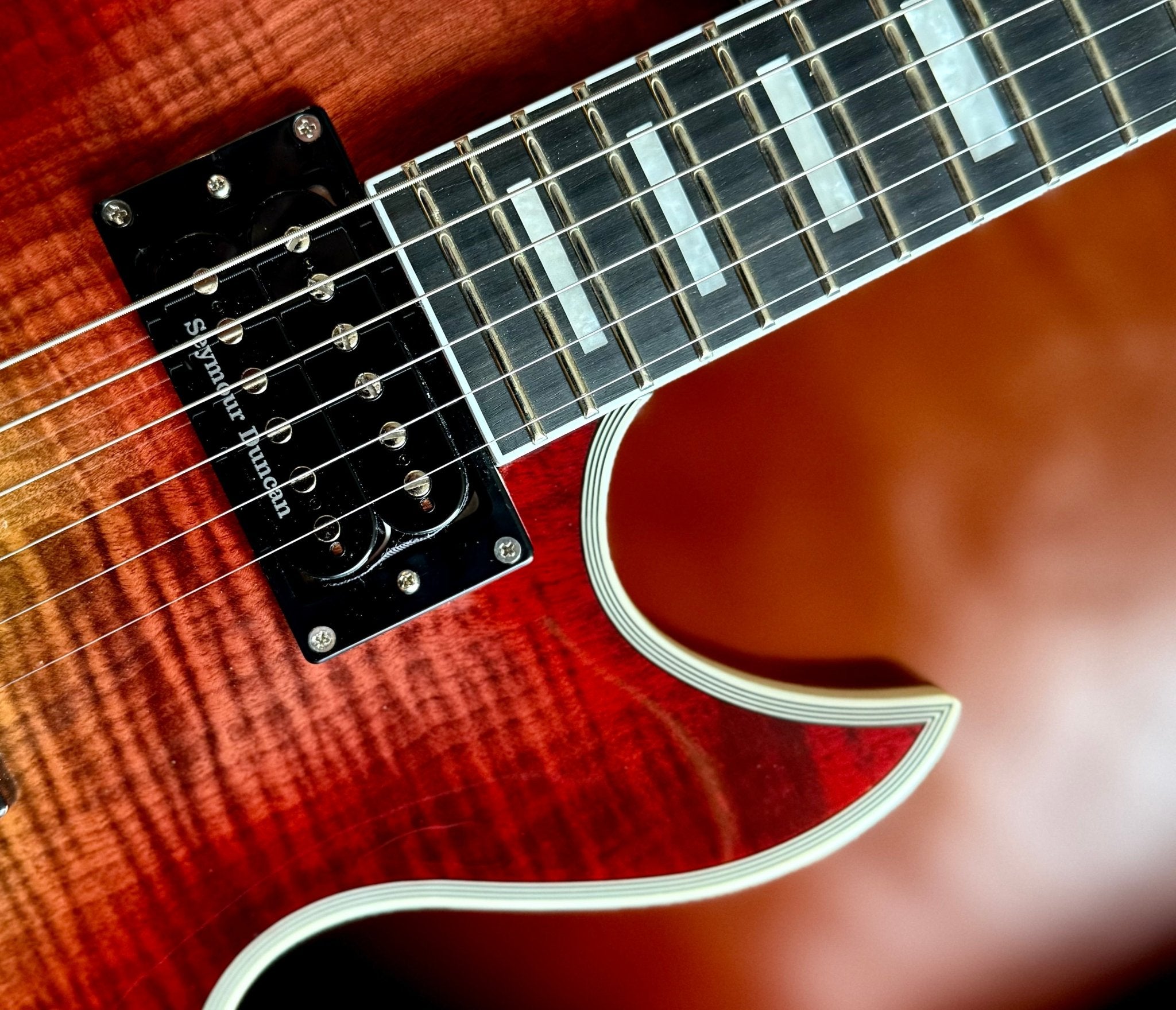 Cort CR300 Deluxe Flaming Burst - Richards Guitars Of Stratford Upon Avon