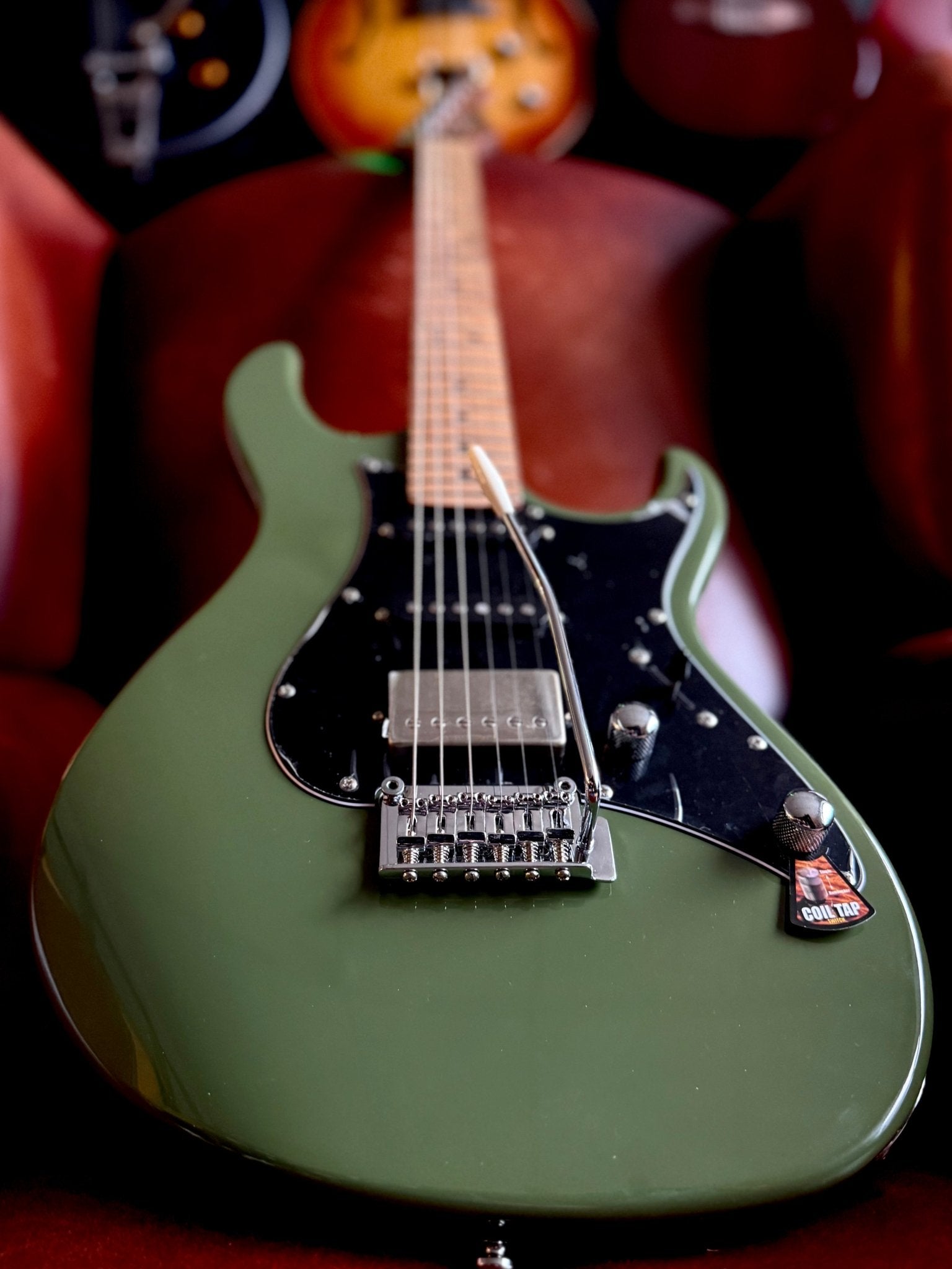 Cort G250 SE Olive Dark Green - Richards Guitars Of Stratford Upon Avon