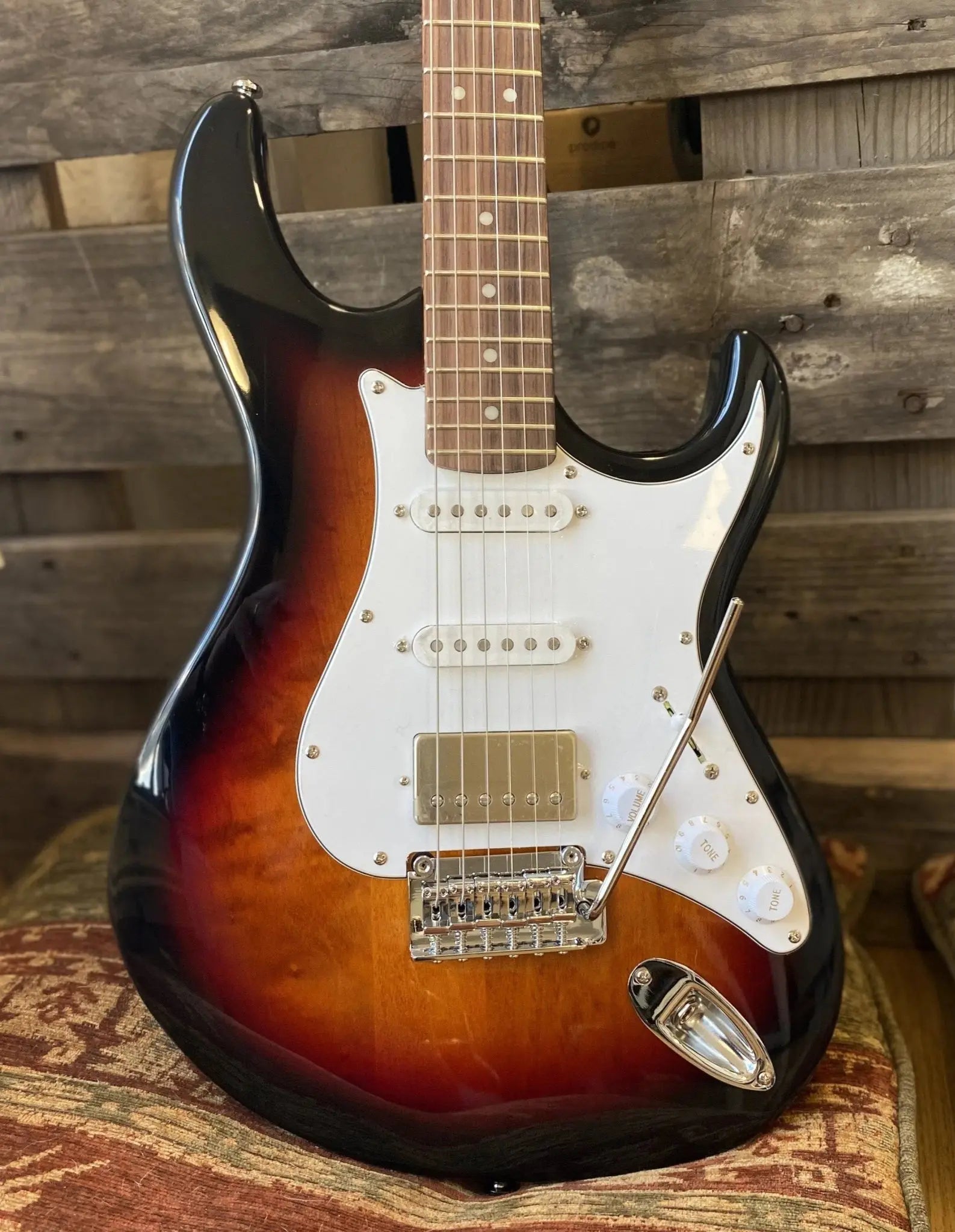 Cort G260CS 3 Tone Sunburst - Richards Guitars Of Stratford Upon Avon