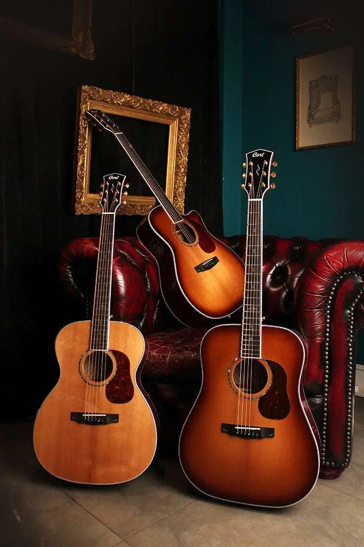 Cort Gold Electro Acoustic A8 w/case Natural - Richards Guitars Of Stratford Upon Avon