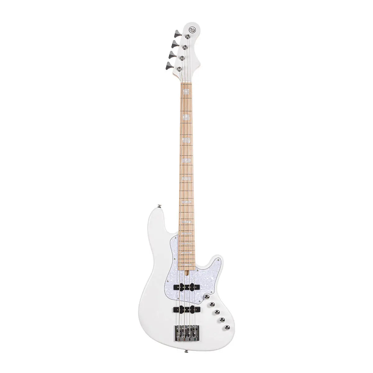 Cort NJS 4, White w/case Bass Guitar - Richards Guitars Of Stratford Upon Avon