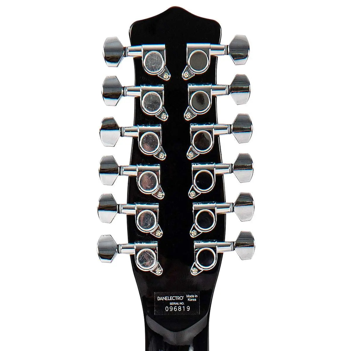Danelectro '59 12 String Electric Guitar ~ Black Sparkle - Richards Guitars Of Stratford Upon Avon
