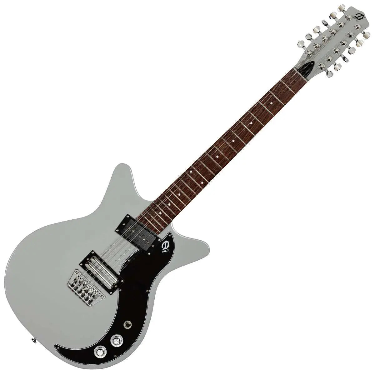 Danelectro '59X 12 String Electric Guitar ~ Ice Grey - Richards Guitars Of Stratford Upon Avon