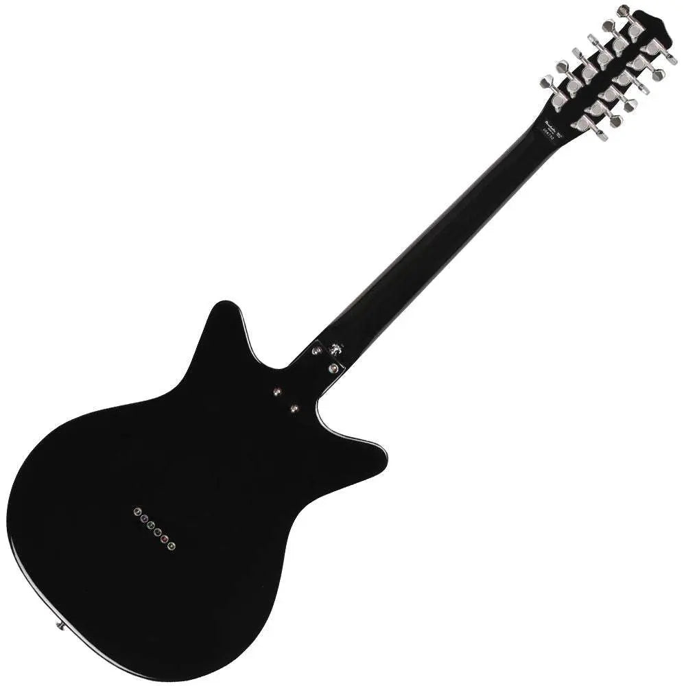 Danelectro '59X 12 String Guitar ~ Gloss Black - Richards Guitars Of Stratford Upon Avon