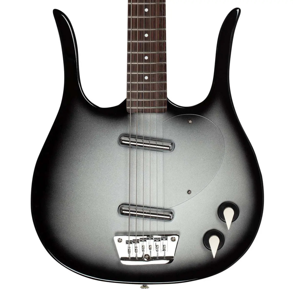 Danelectro Longhorn Baritone Electric Guitar ~ Blackburst - Richards Guitars Of Stratford Upon Avon