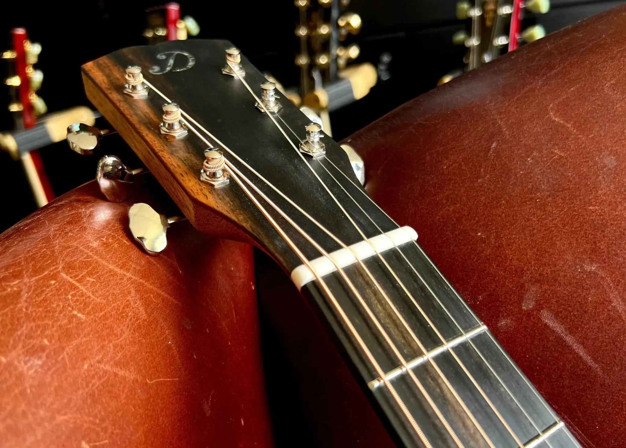 Dowina Walnut OMG Cedar. OM Body Acoustic Guitar - Richards Guitars Of Stratford Upon Avon